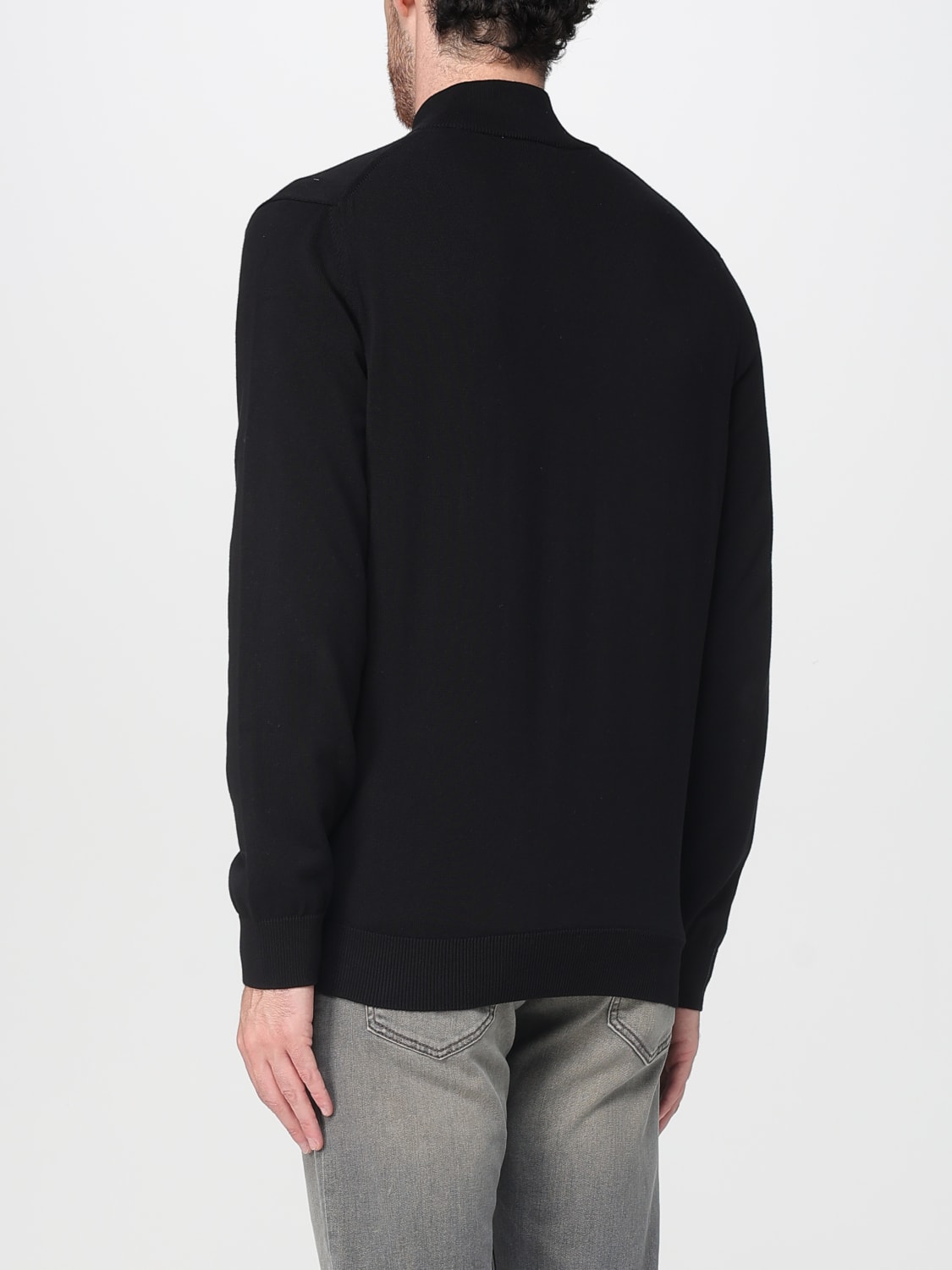 LACOSTE SWEATER: Sweater men Lacoste, Black - Img 2