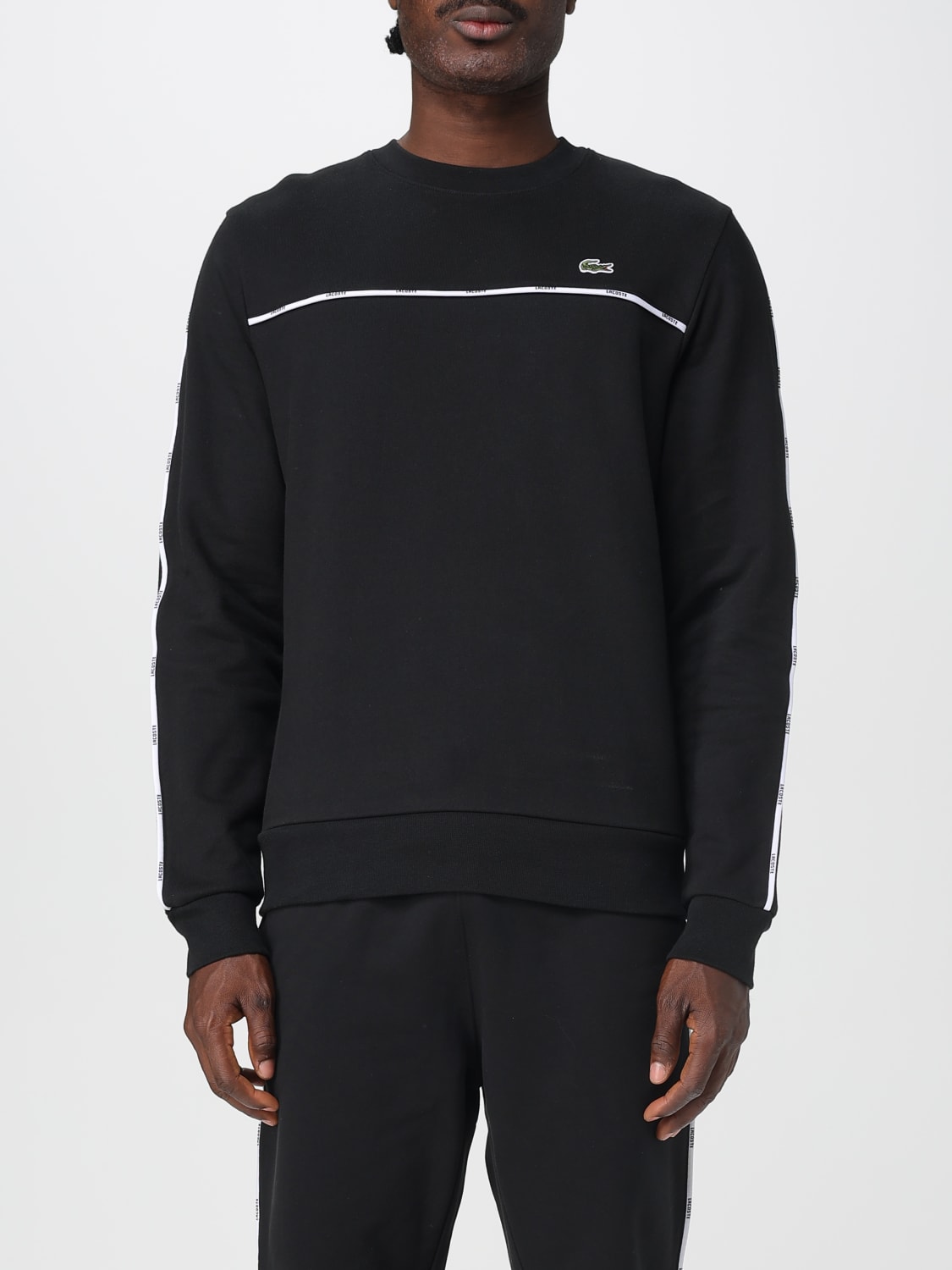 LACOSTE SWEATSHIRT: Sweatshirt men Lacoste, Black - Img 1