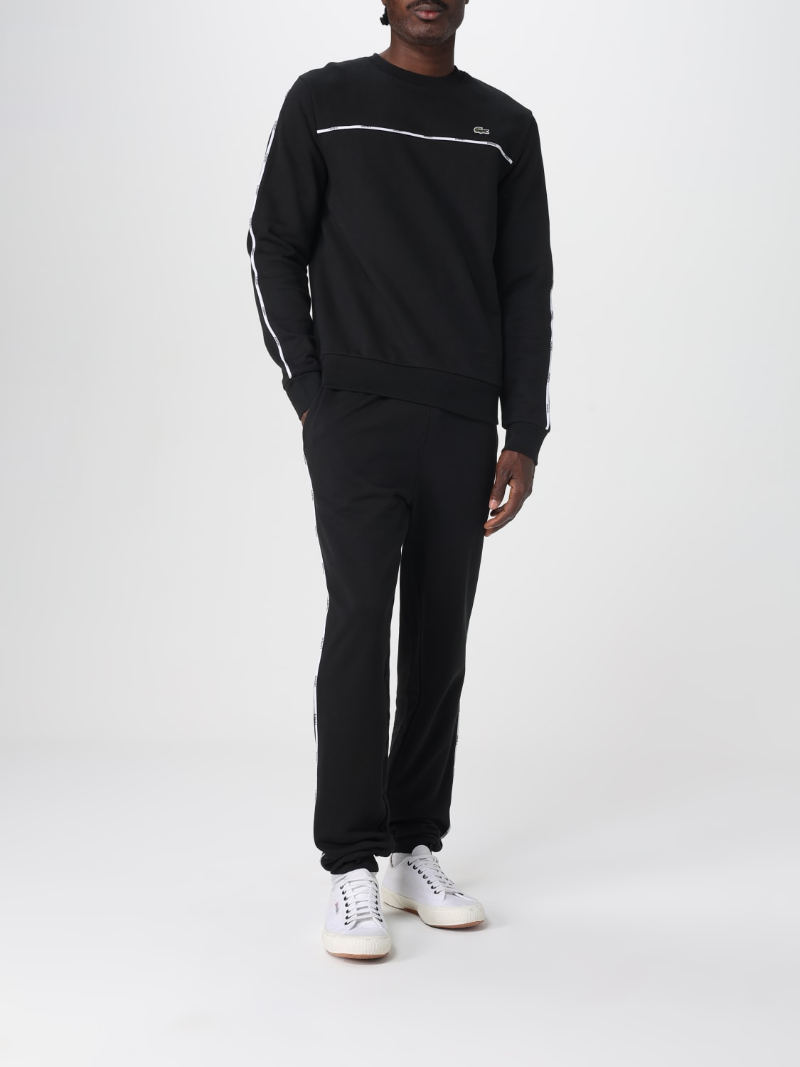 LACOSTE SWEATSHIRT: Sweatshirt men Lacoste, Black - Img 2