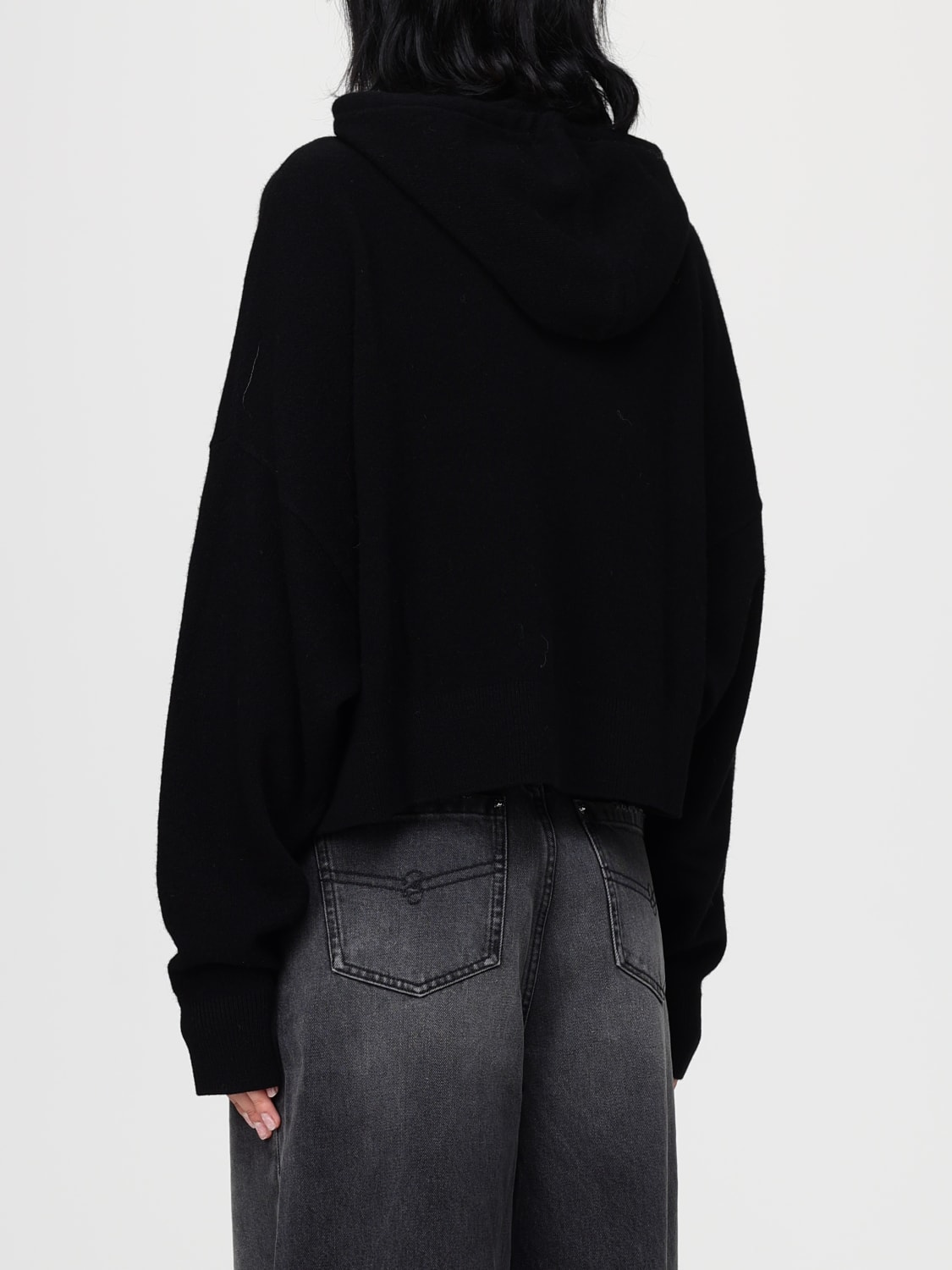 BLUMARINE SWEAT-SHIRT: Sweat-shirt femme Blumarine, Noir - Img 3