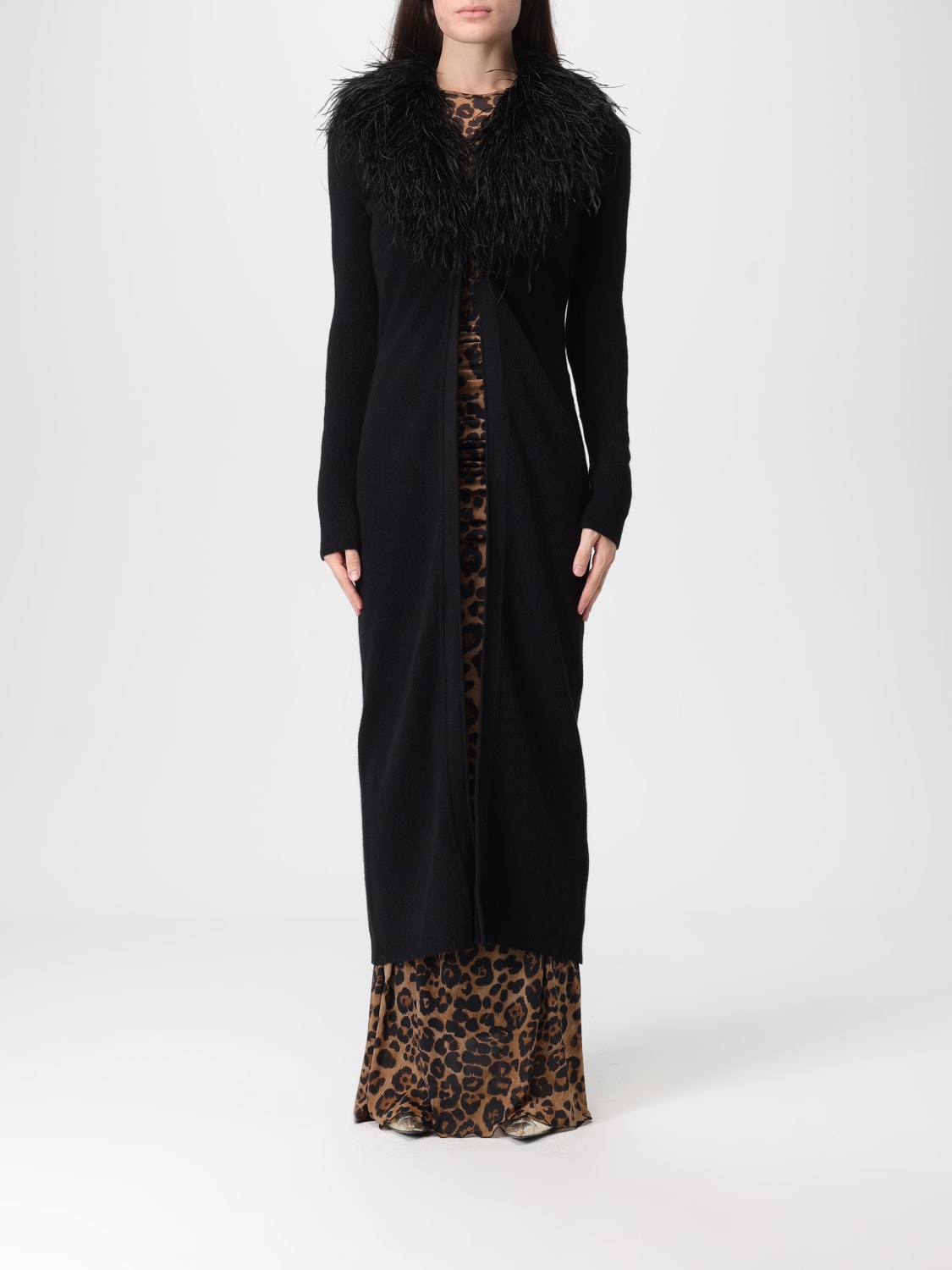 BLUMARINE SWEATER: Cardigan woman Blumarine, Black - Img 1