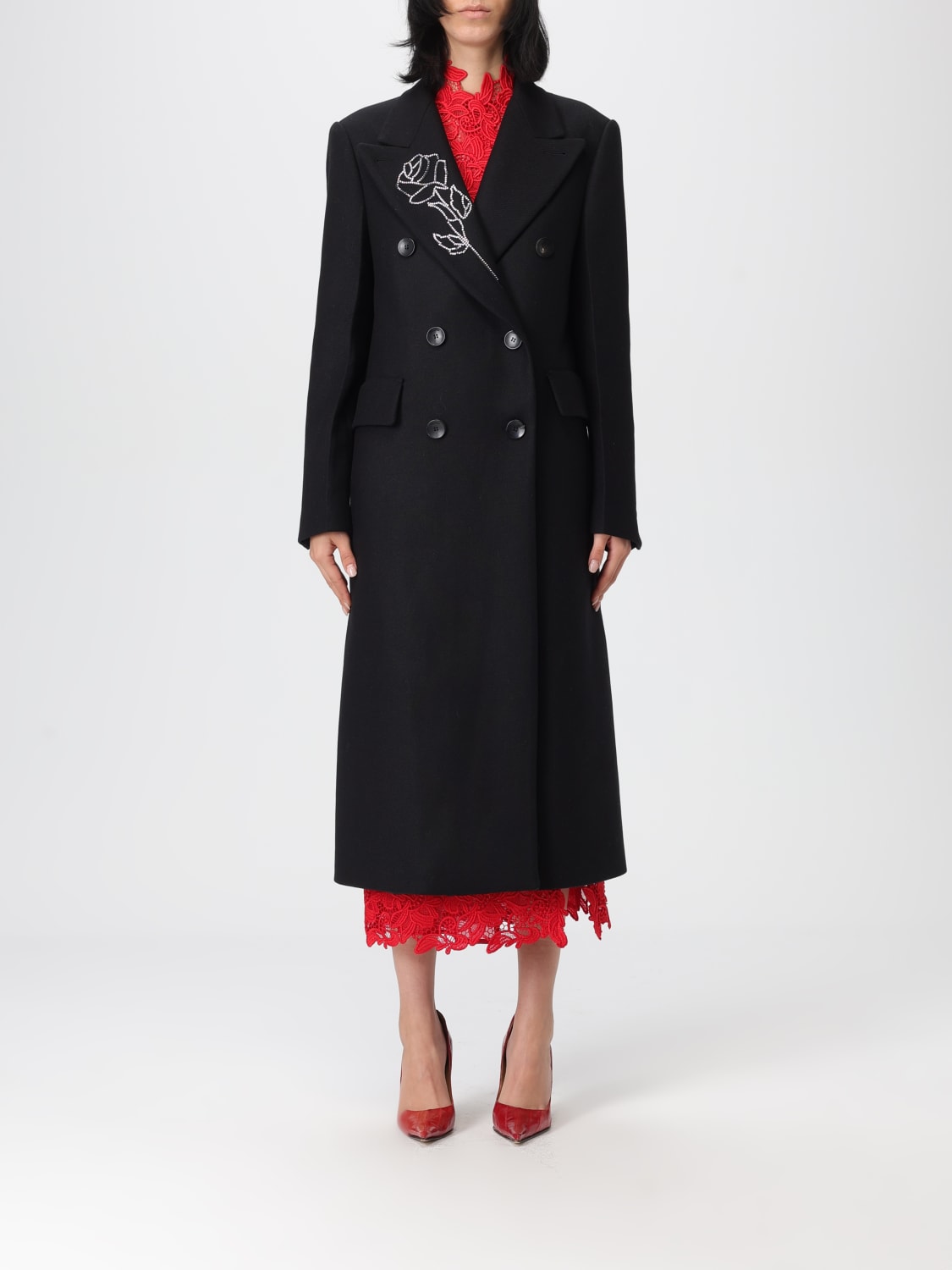 BLUMARINE MANTEL: Mantel damen Blumarine, Schwarz - Img 1