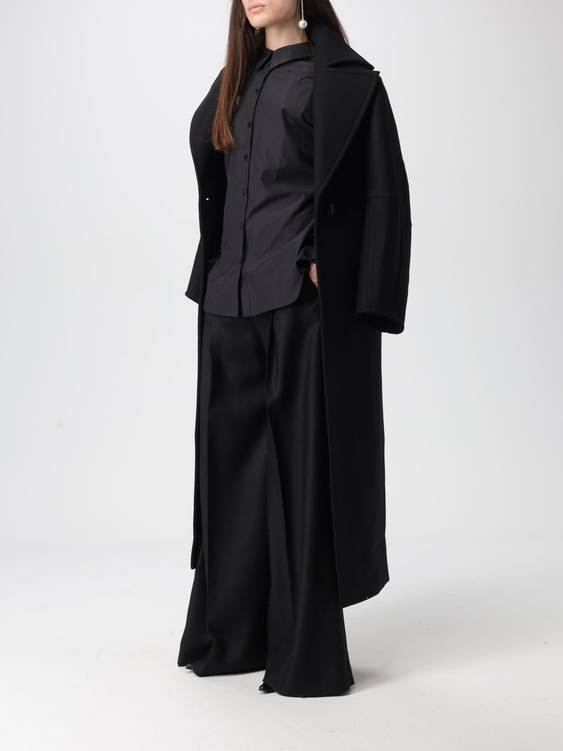 BLUMARINE CAMICIA: Camicia Blumarine in misto cotone , Nero - Img 2