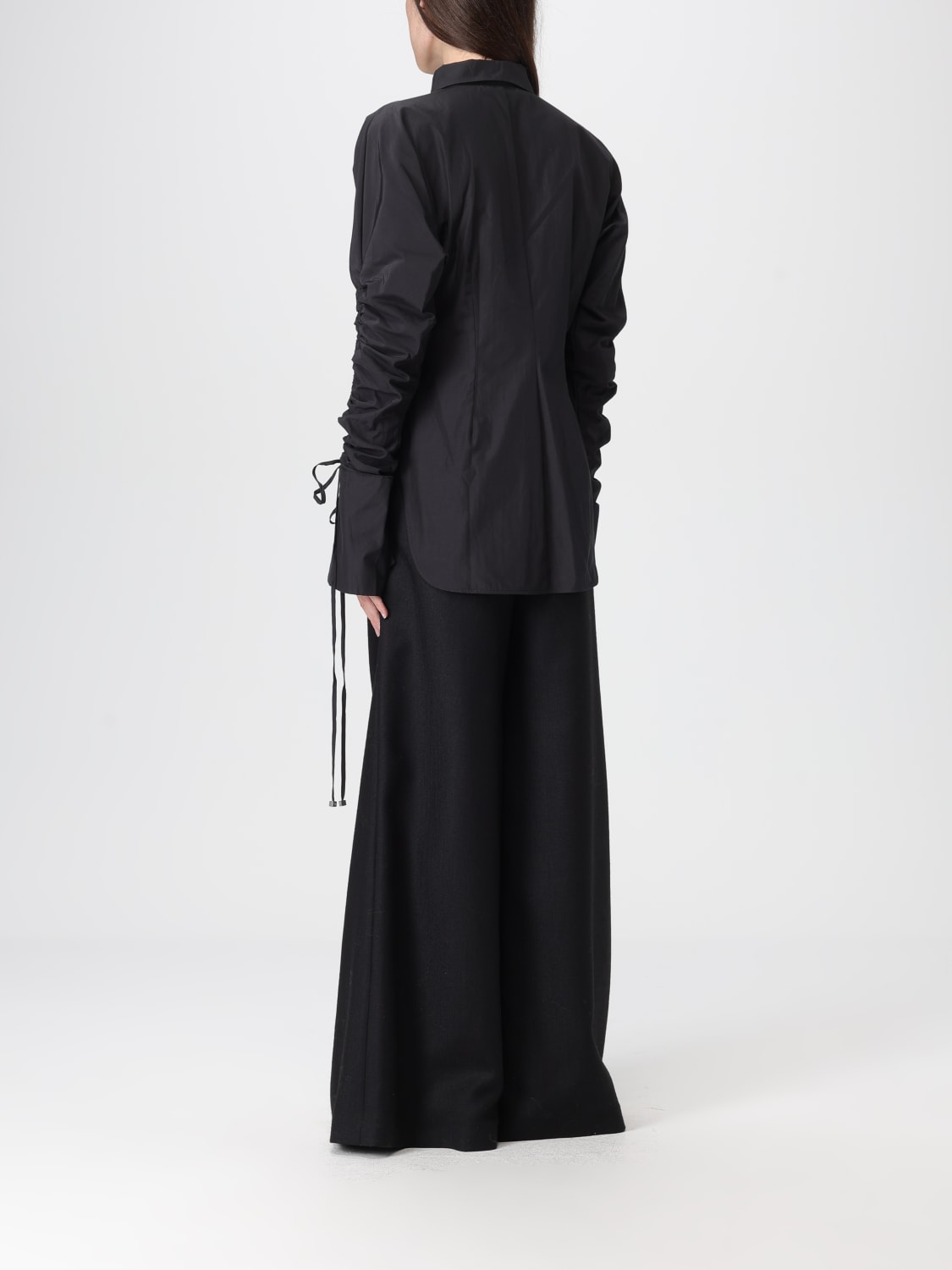 BLUMARINE CAMICIA: Camicia Blumarine in misto cotone , Nero - Img 3