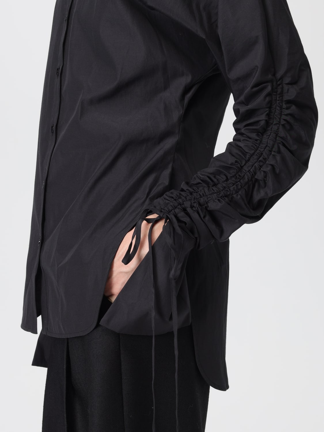 BLUMARINE CAMICIA: Camicia Blumarine in misto cotone , Nero - Img 5