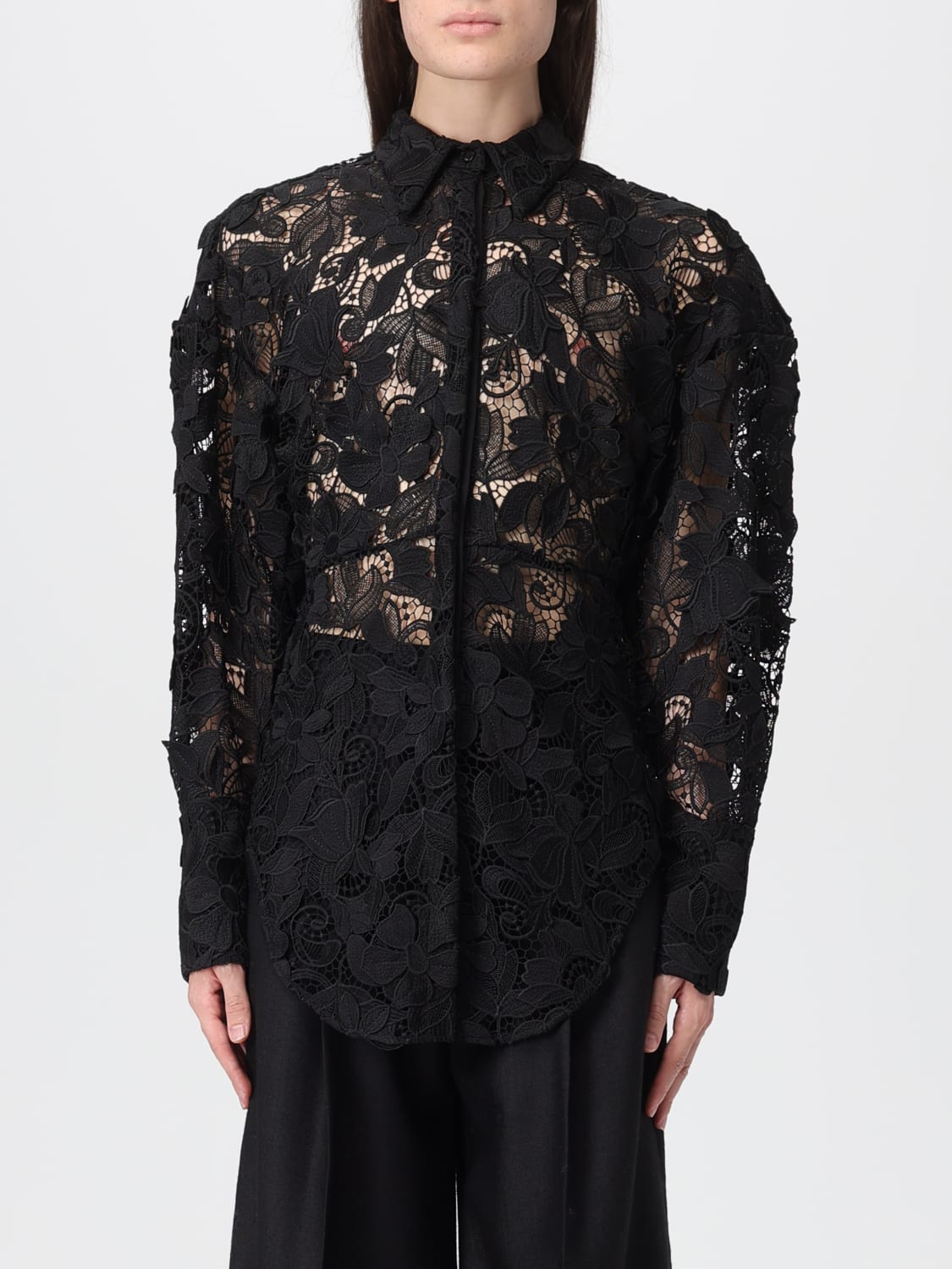 BLUMARINE CAMISA: Camisa mujer Blumarine, Negro - Img 1