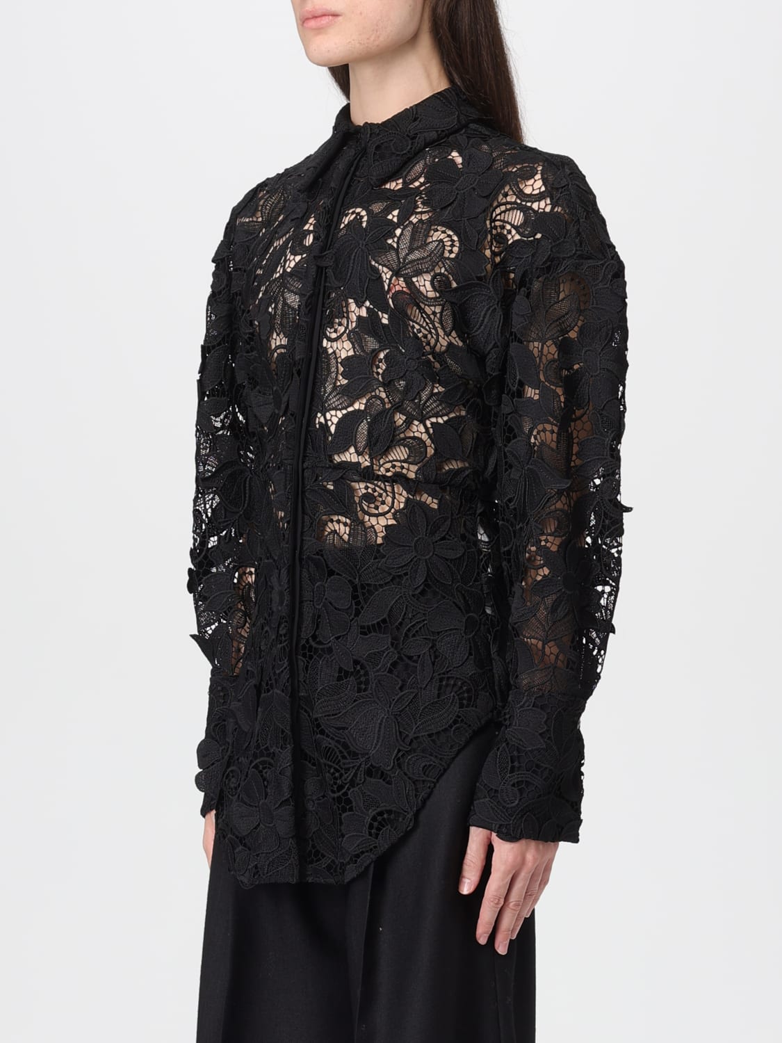BLUMARINE CAMISA: Camisa mujer Blumarine, Negro - Img 3