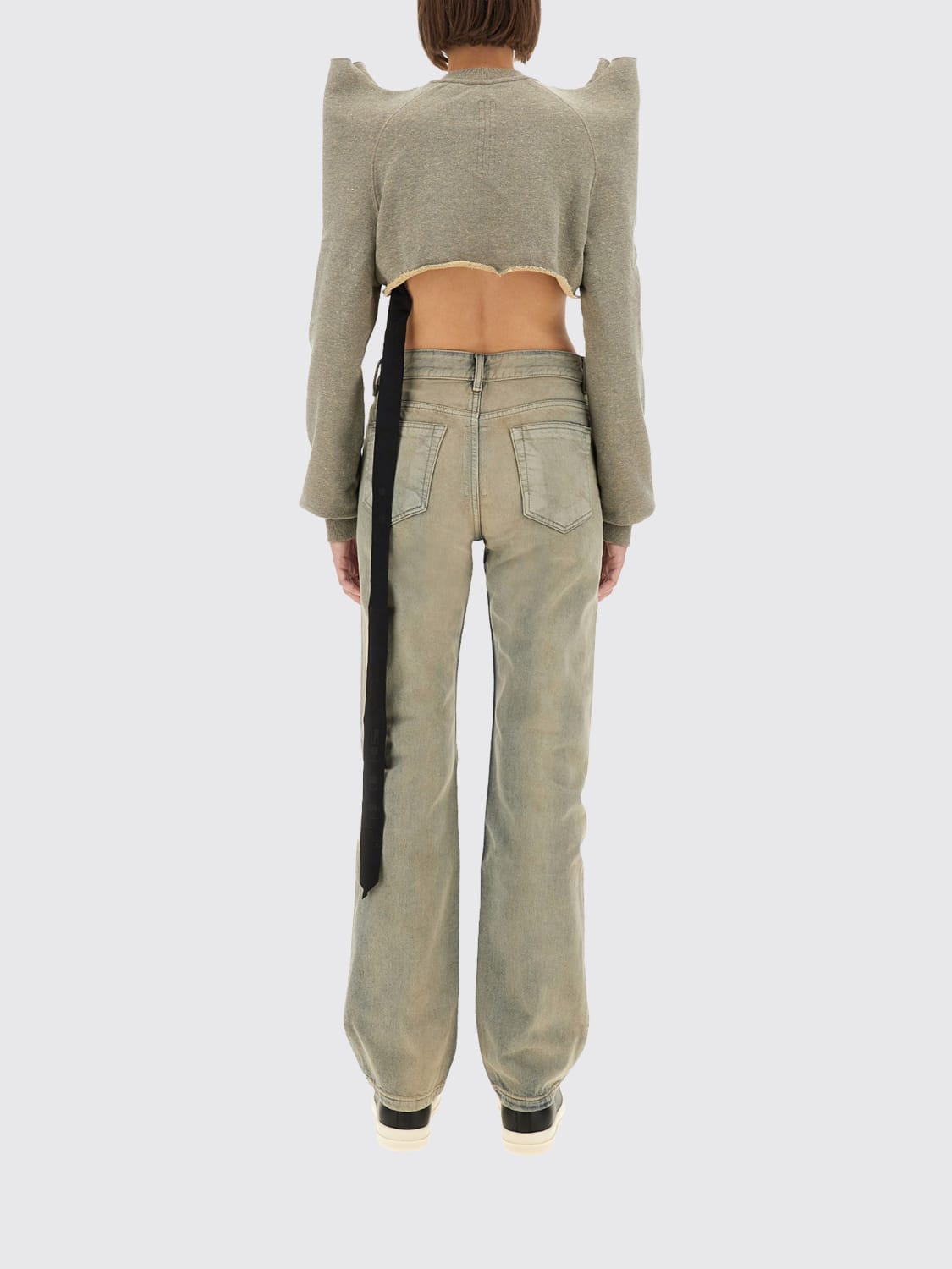 RICK OWENS DRKSHDW SWEATSHIRT: Sweatshirt damen Rick Owens Drkshdw, Grau - Img 3