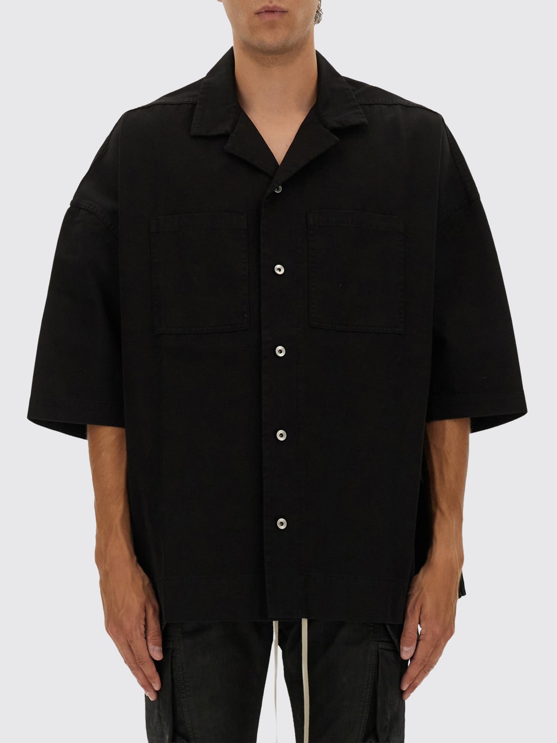 RICK OWENS DRKSHDW SHIRT: Shirt men Rick Owens Drkshdw, Black - Img 1