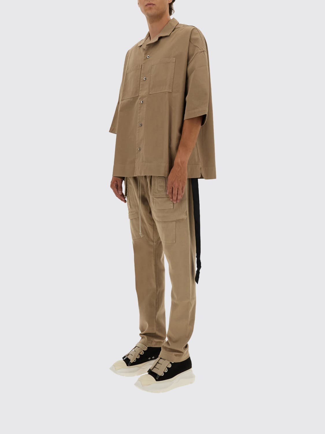 RICK OWENS DRKSHDW SHIRT: Shirt men Rick Owens Drkshdw, Beige - Img 2