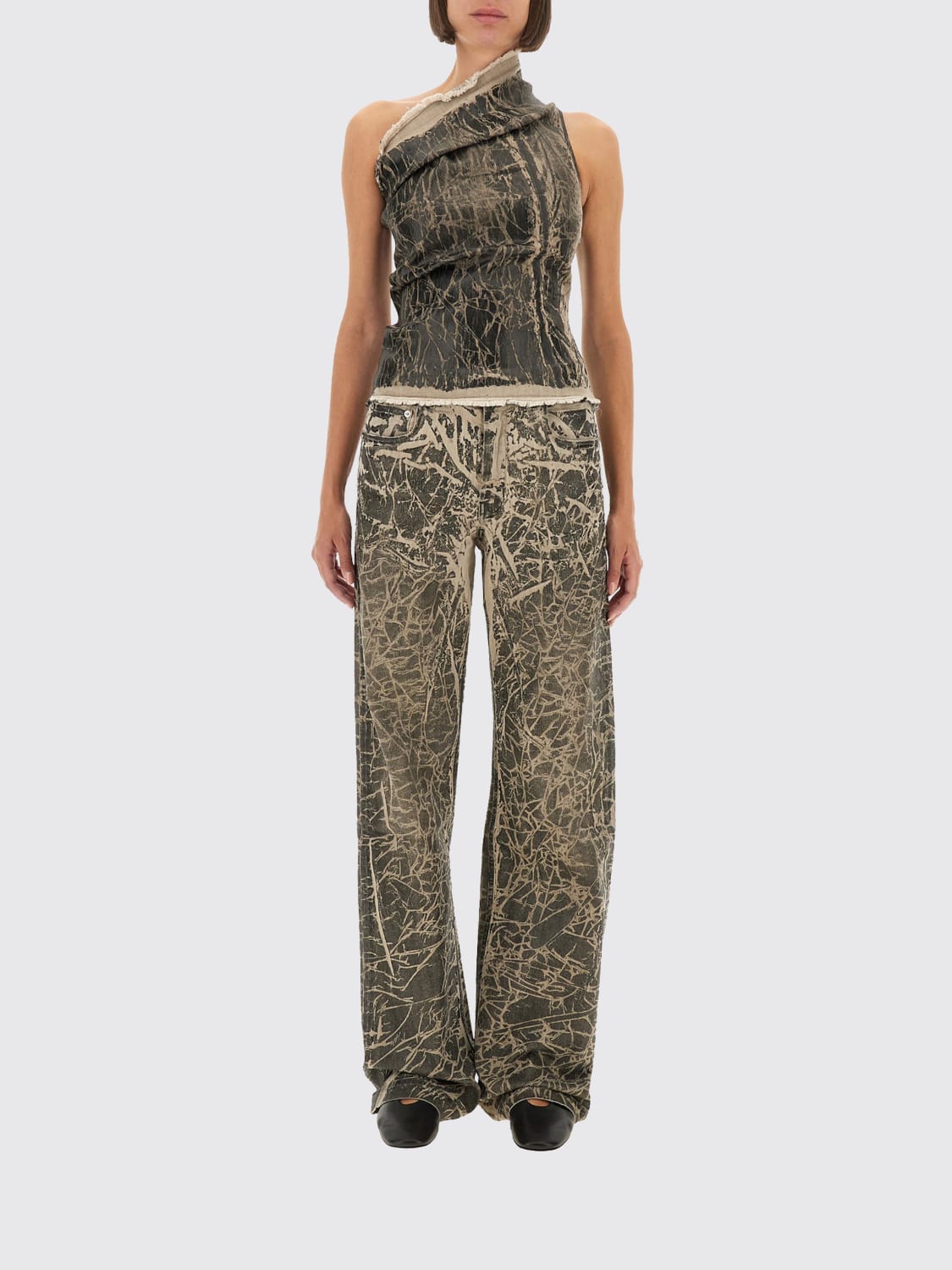 RICK OWENS DRKSHDW TOP: Top damen Rick Owens Drkshdw, Schwarz - Img 1