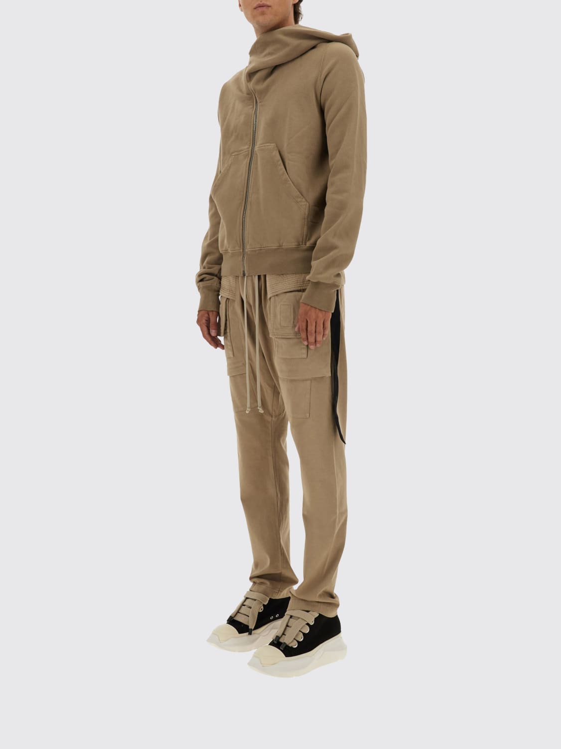 RICK OWENS DRKSHDW SUDADERA: Sudadera hombre Rick Owens Drkshdw, Beige - Img 2