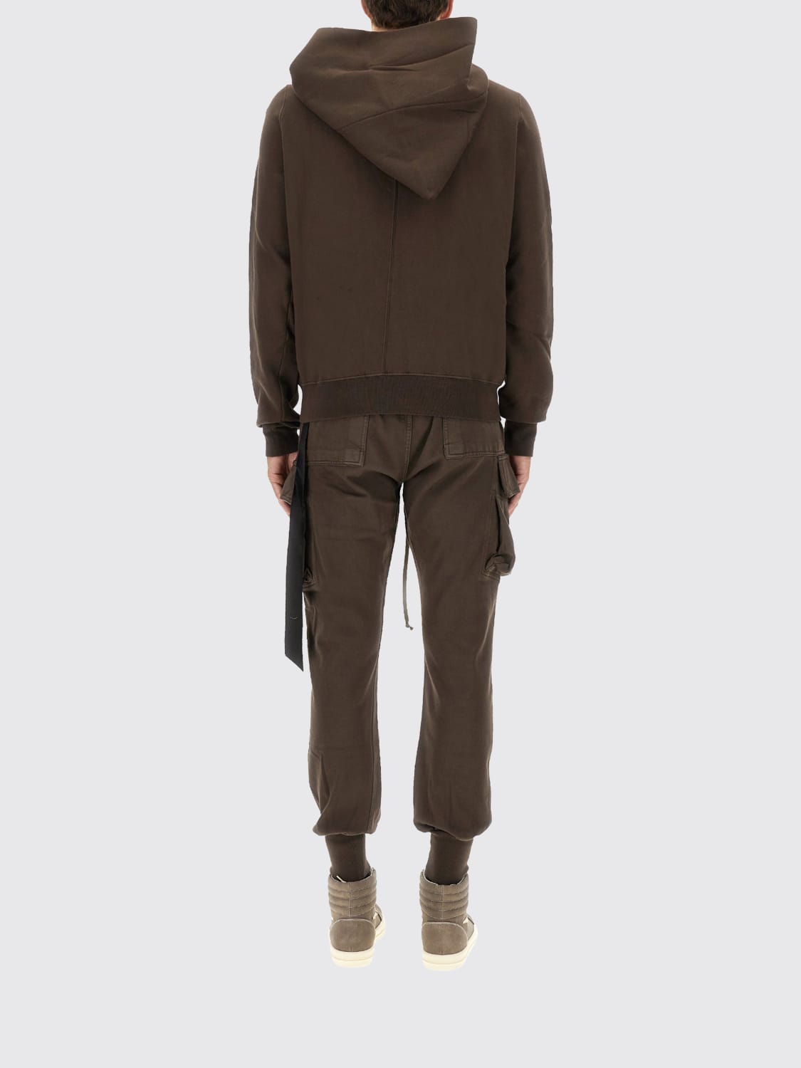 RICK OWENS DRKSHDW SWEATSHIRT: Sweatshirt men Rick Owens Drkshdw, Brown - Img 3