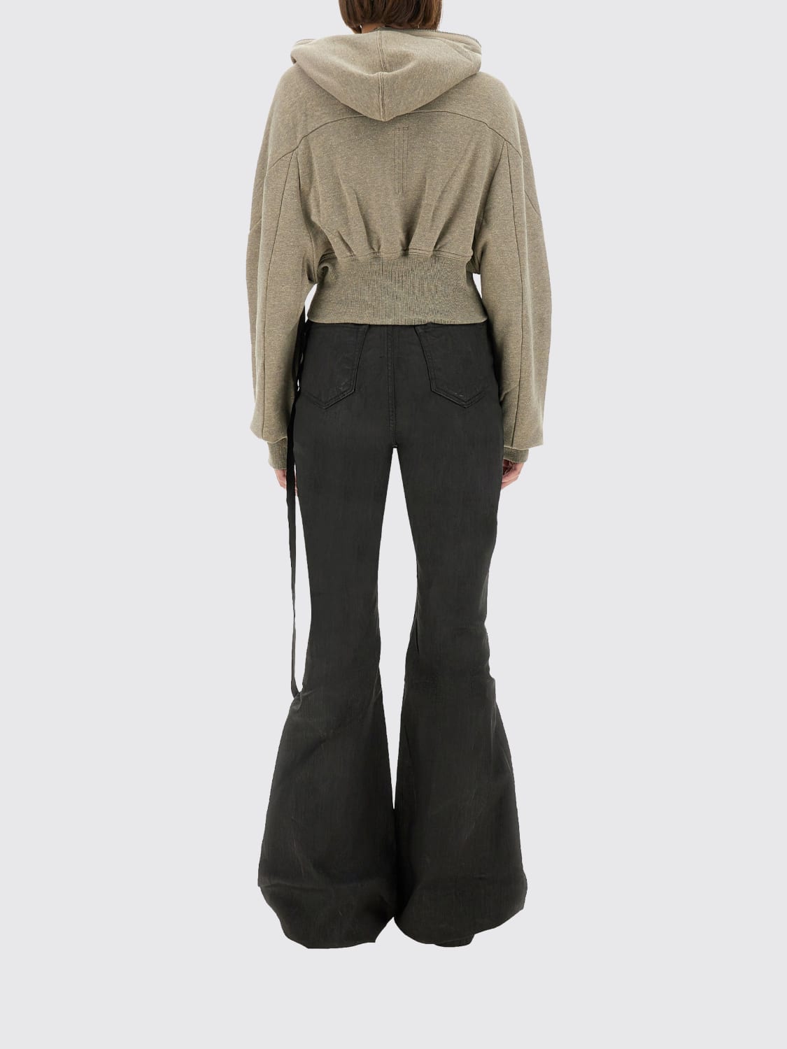 RICK OWENS DRKSHDW SWEATSHIRT: Sweatshirt woman Rick Owens Drkshdw, Grey - Img 3