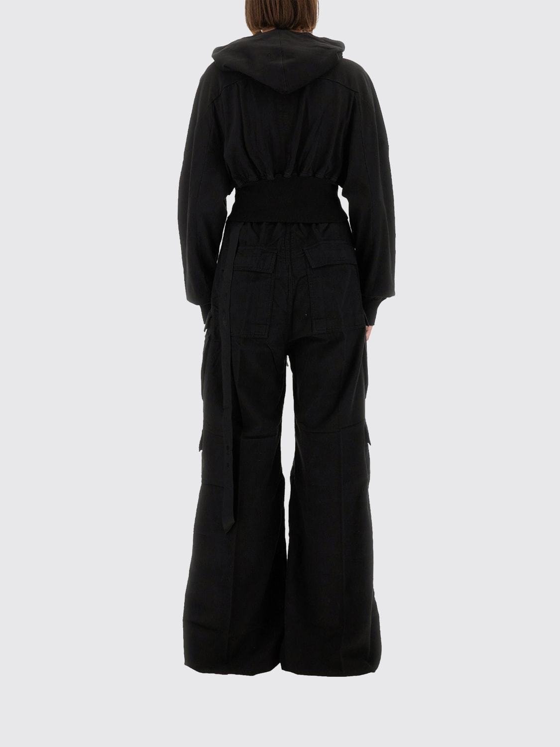 RICK OWENS DRKSHDW SUDADERA: Sudadera mujer Rick Owens Drkshdw, Negro - Img 3