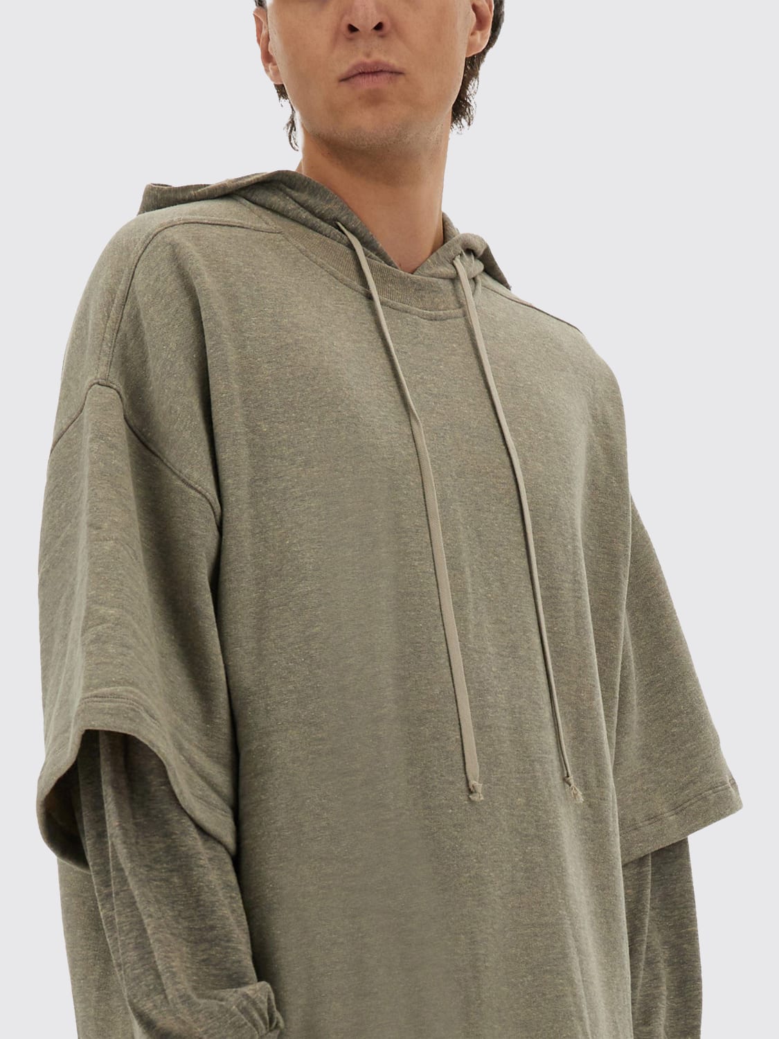 RICK OWENS DRKSHDW SWEATSHIRT: Sweatshirt homme Rick Owens Drkshdw, Gris - Img 4