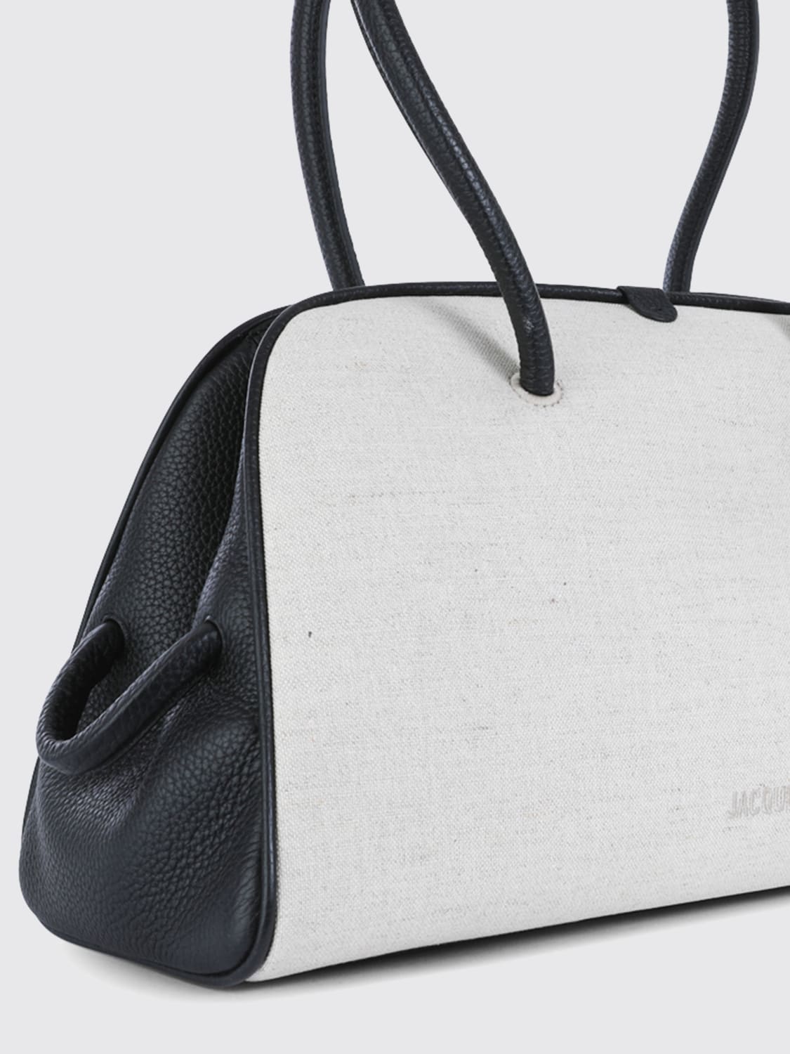 JACQUEMUS HANDBAG: Handbag woman Jacquemus, Grey - Img 3