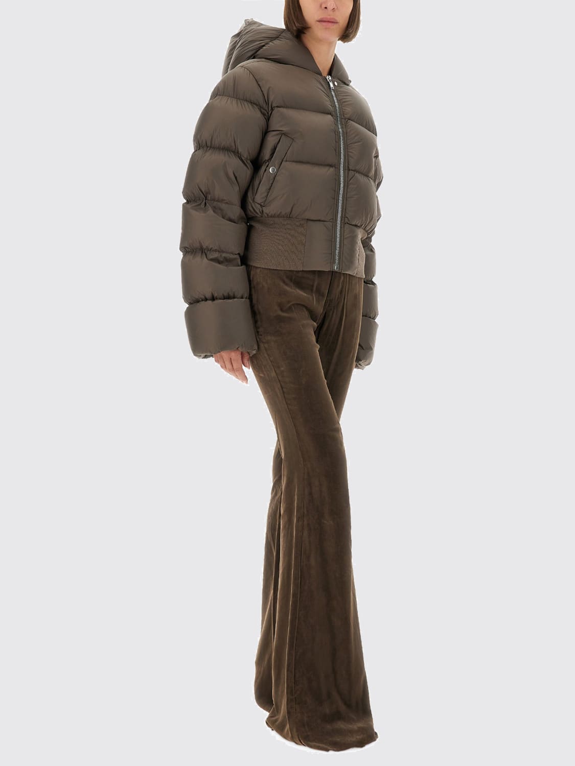 RICK OWENS PANTALON: Pantalon femme Rick Owens, Marron - Img 2