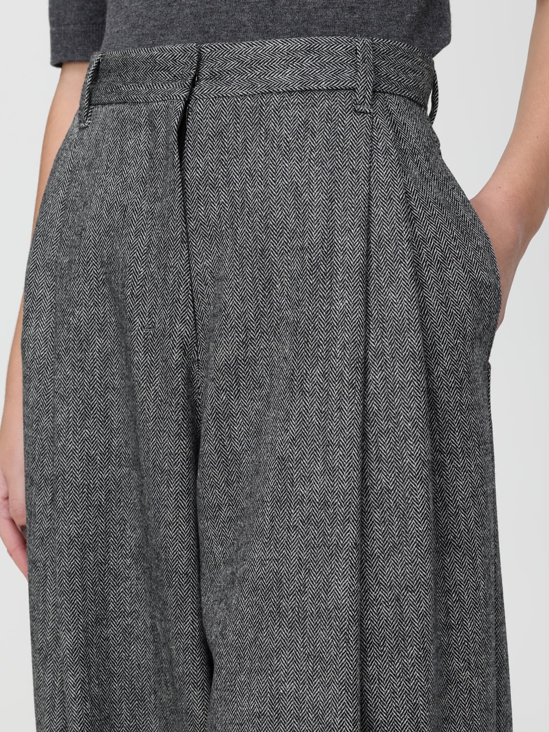 'S MAX MARA БРЮКИ: Брюки Женское 's Max Mara, Серый - Img 5