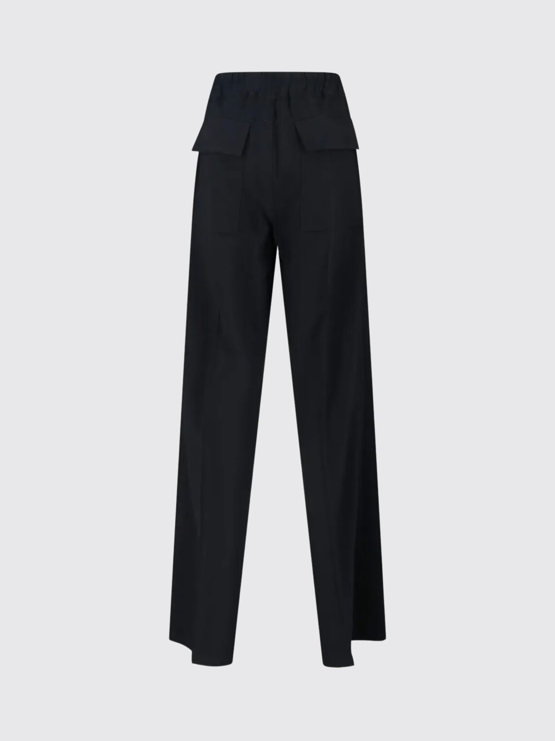 RICK OWENS PANTALONI: Pantalone con coulisse Rick Owens in viscosa , Nero - Img 2