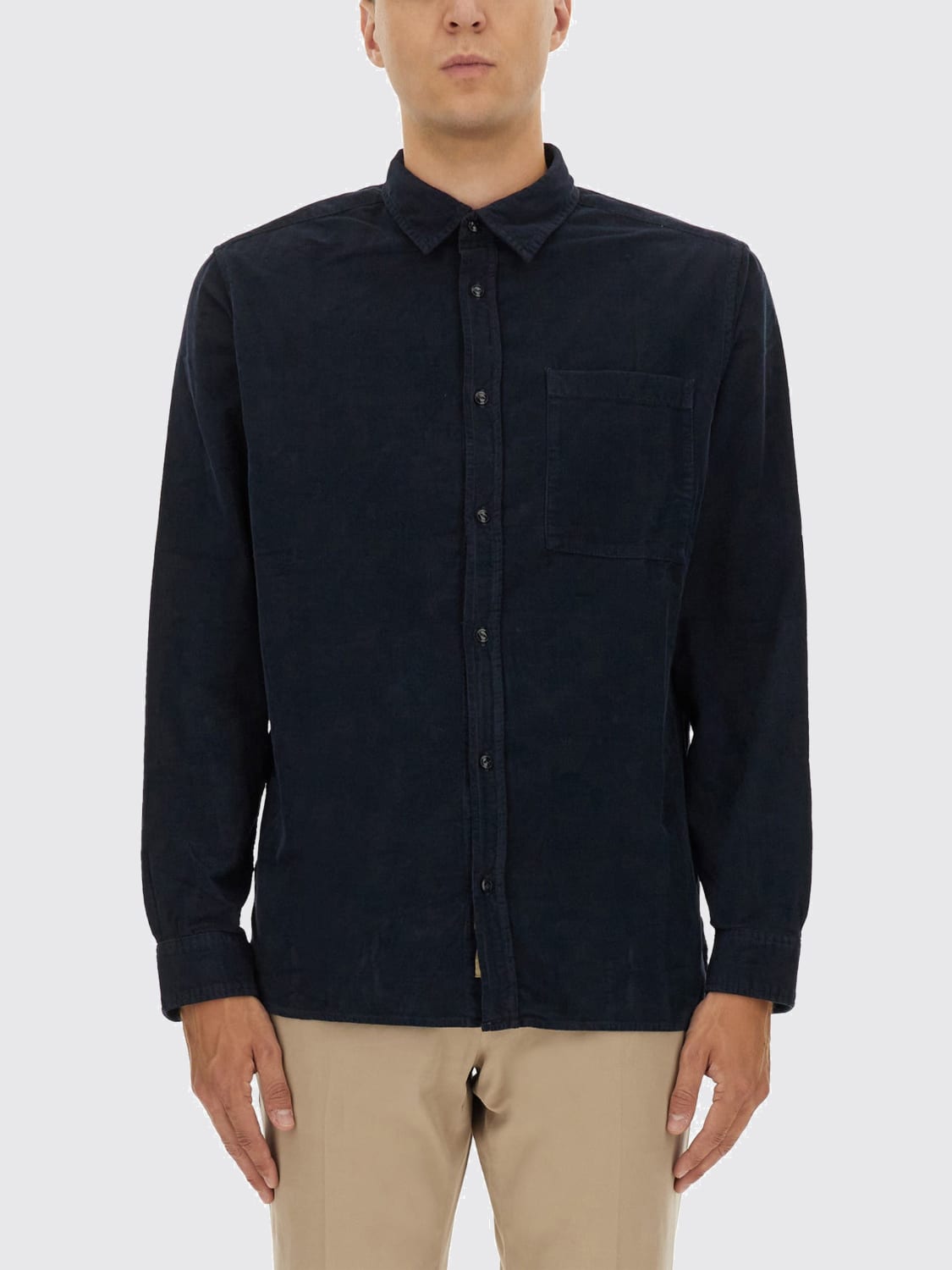 WOOLRICH SHIRT: Shirt men Woolrich, Blue - Img 1