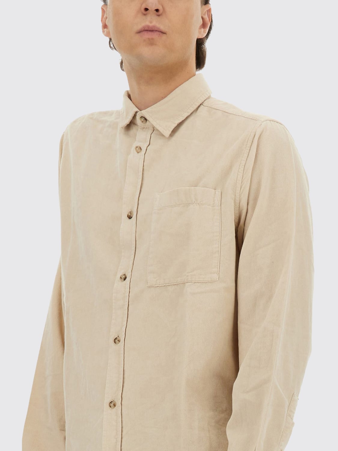 WOOLRICH SHIRT: Shirt men Woolrich, Beige - Img 4