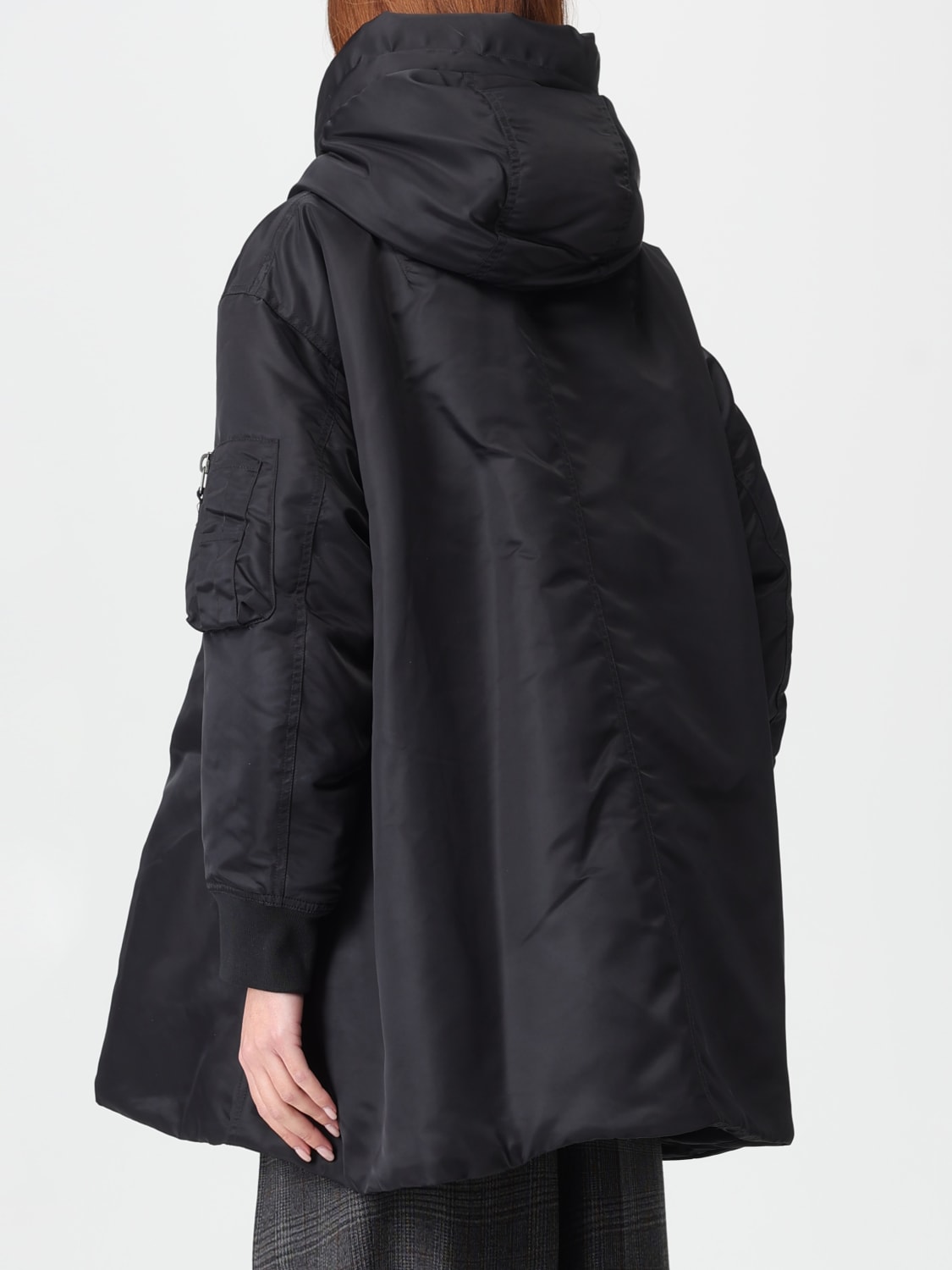 ASPESI MANTEL: Mantel damen Aspesi, Schwarz - Img 2