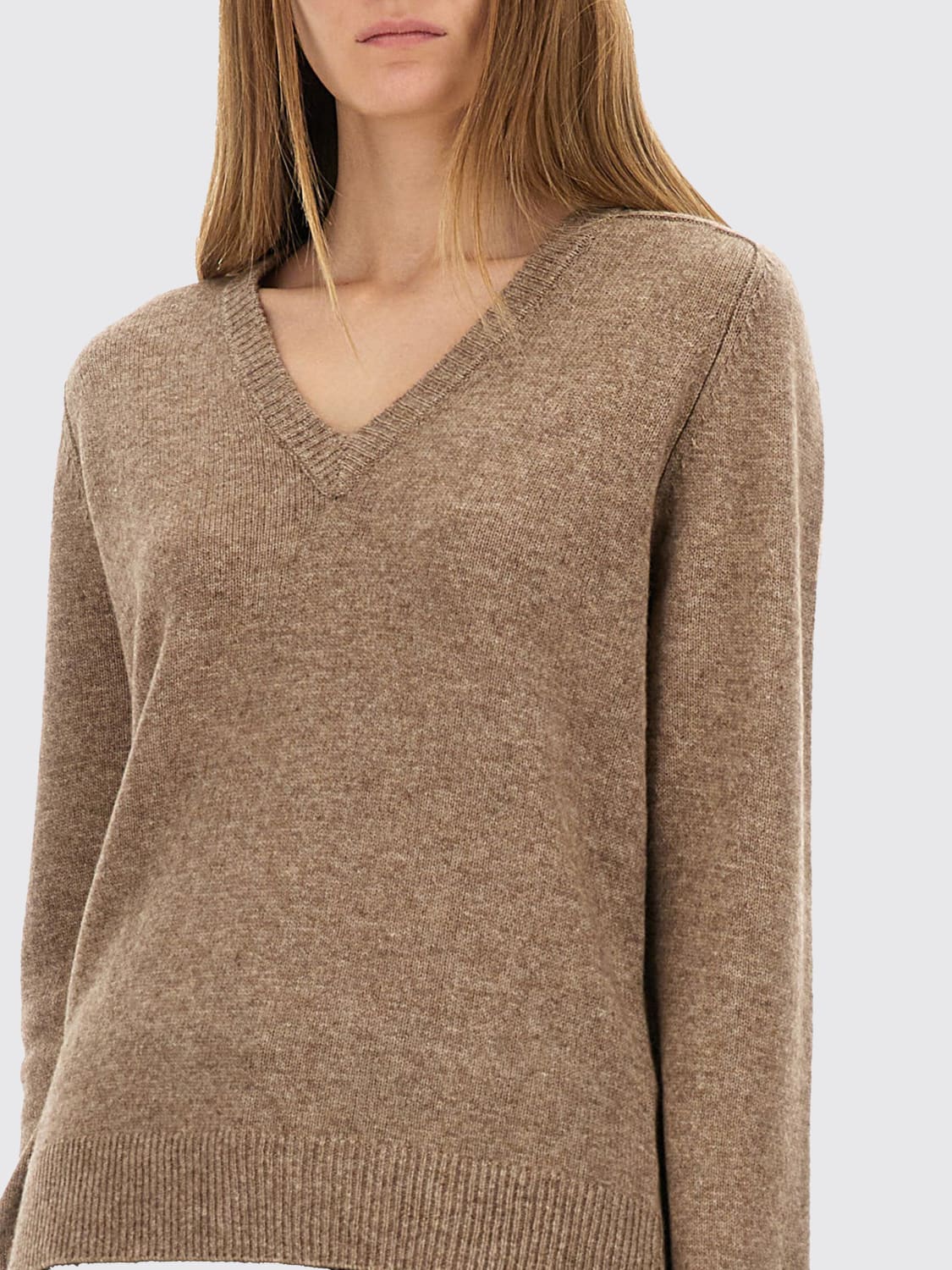 ASPESI SWEATER: Sweater woman Aspesi, Beige - Img 4