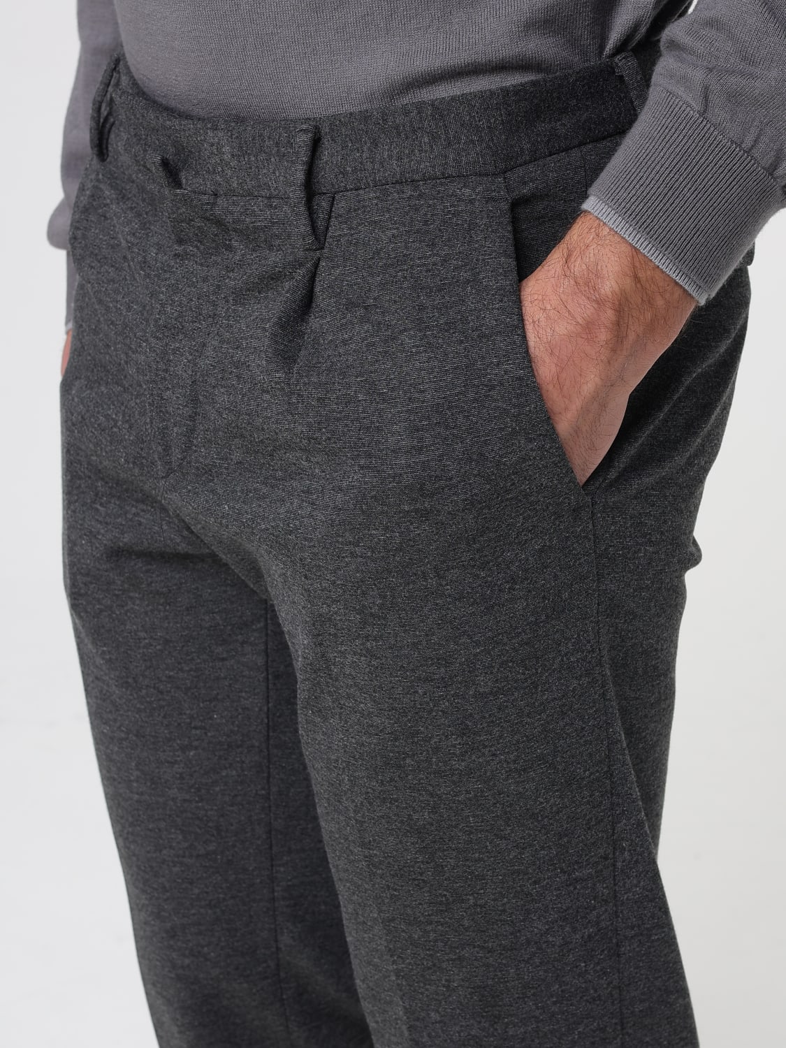 BRIGLIA 1949 PANTS: Pants men Briglia 1949, Grey - Img 3