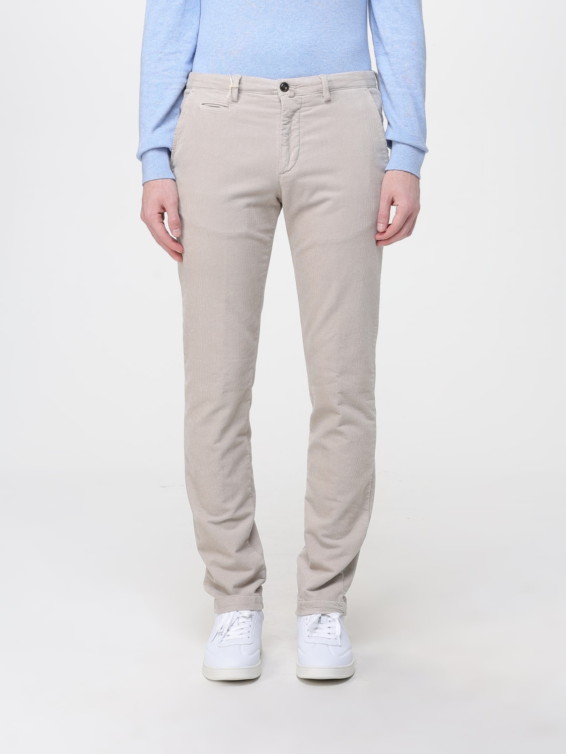 BRIGLIA 1949 裤子: 裤子 男士 Briglia 1949, 米色 - Img 1