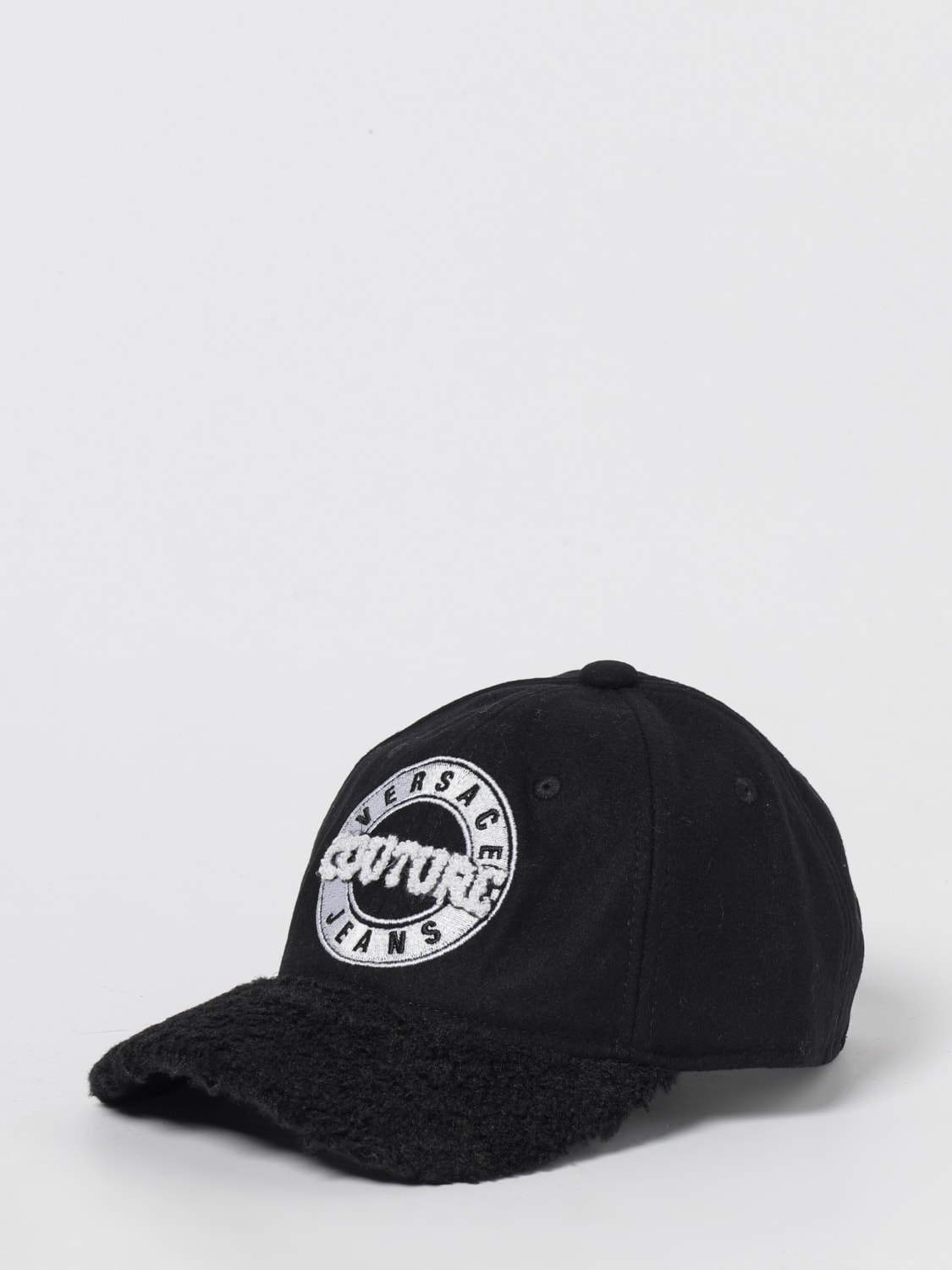 VERSACE JEANS COUTURE HAT: Hat woman Versace Jeans Couture, Black - Img 1