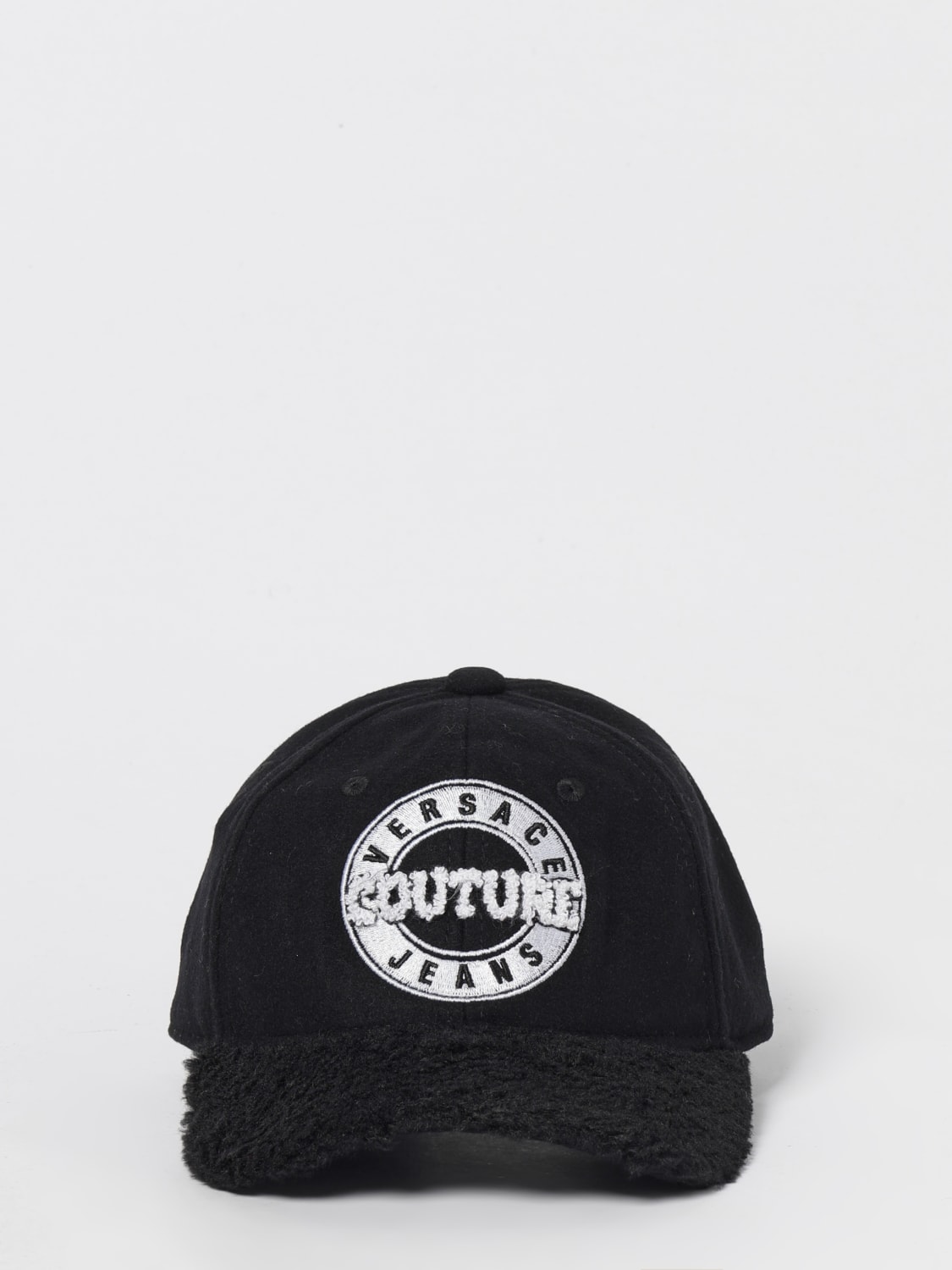 VERSACE JEANS COUTURE HAT: Hat woman Versace Jeans Couture, Black - Img 2