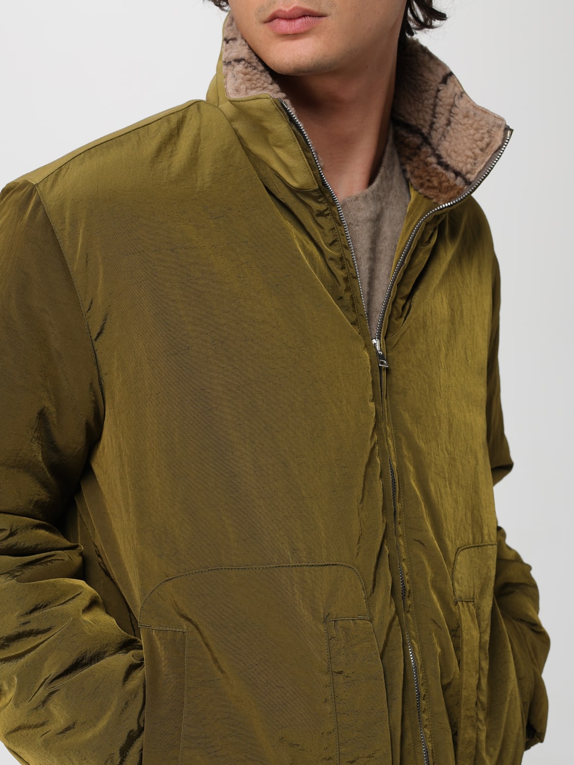 RANRA 재킷: 재킷 남성 Ranra, 올리브 - Img 4