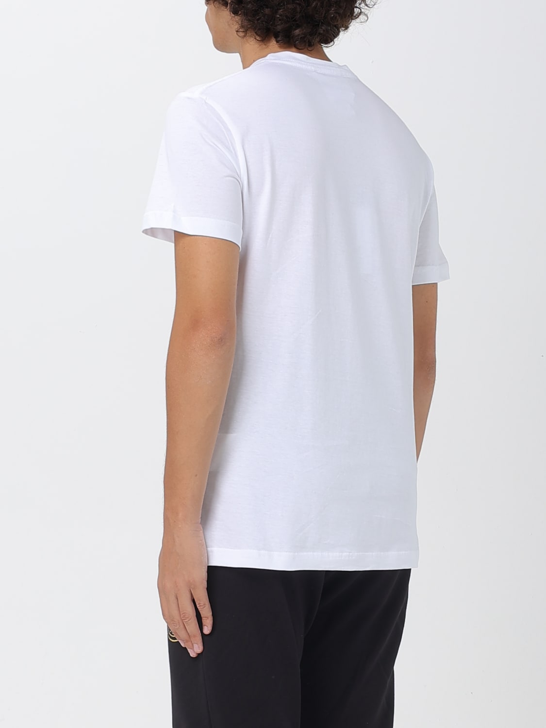 VERSACE JEANS COUTURE T恤: T恤 男士 Versace Jeans Couture, 白色 - Img 2