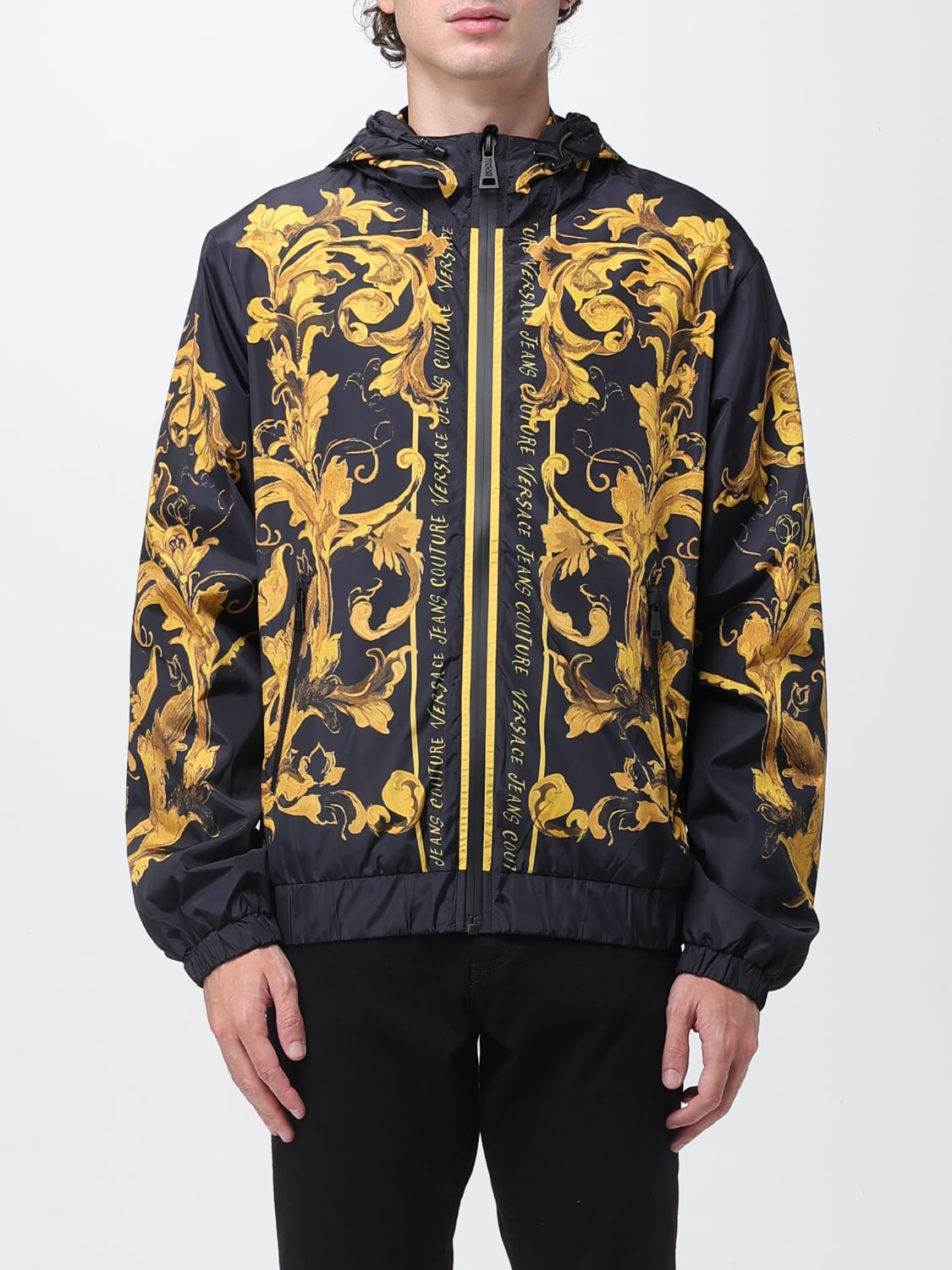 VERSACE JEANS COUTURE JACKET: Jacket men Versace Jeans Couture, Black - Img 1