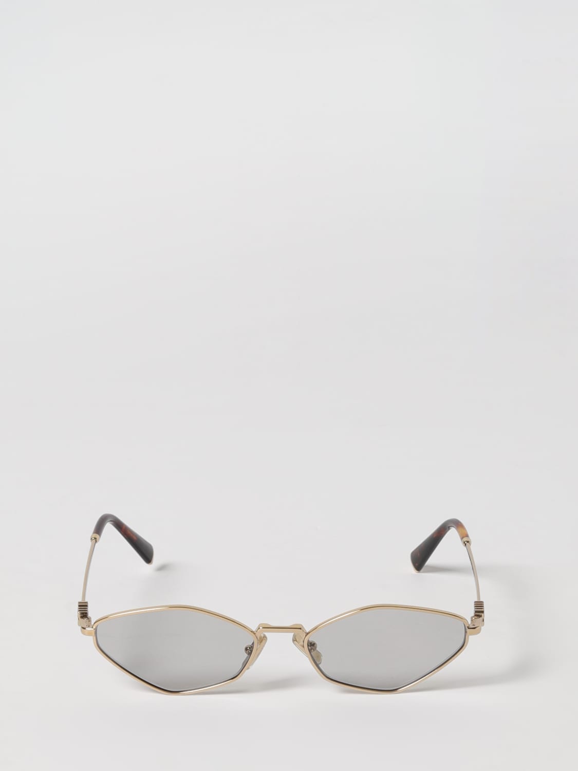 MIU MIU SUNGLASSES: Sunglasses woman Miu Miu, Gold - Img 2