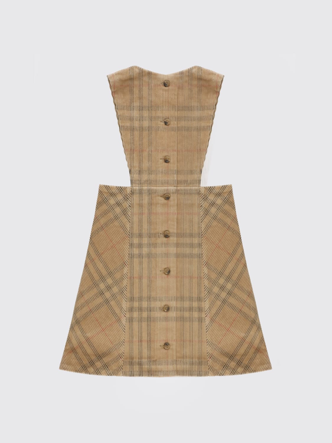 BURBERRY KLEID: Kleid kinder Burberry, Beige - Img 2