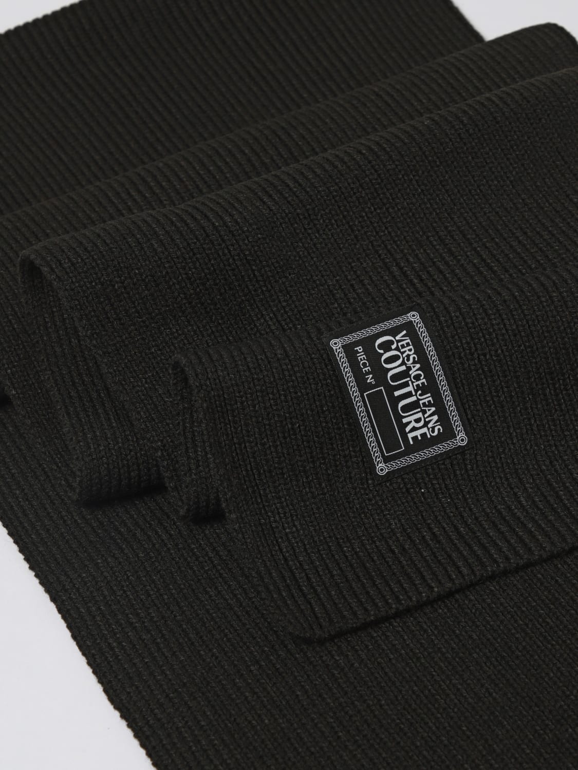 VERSACE JEANS COUTURE SCARF: Scarf woman Versace Jeans Couture, Black - Img 3