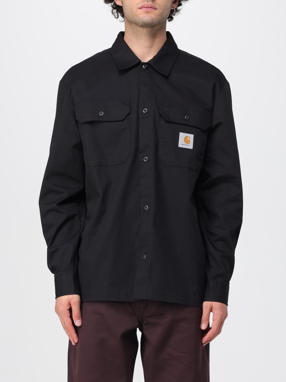CARHARTT WIP JACKE: Hemd herren Carhartt Wip, Schwarz - Img 1