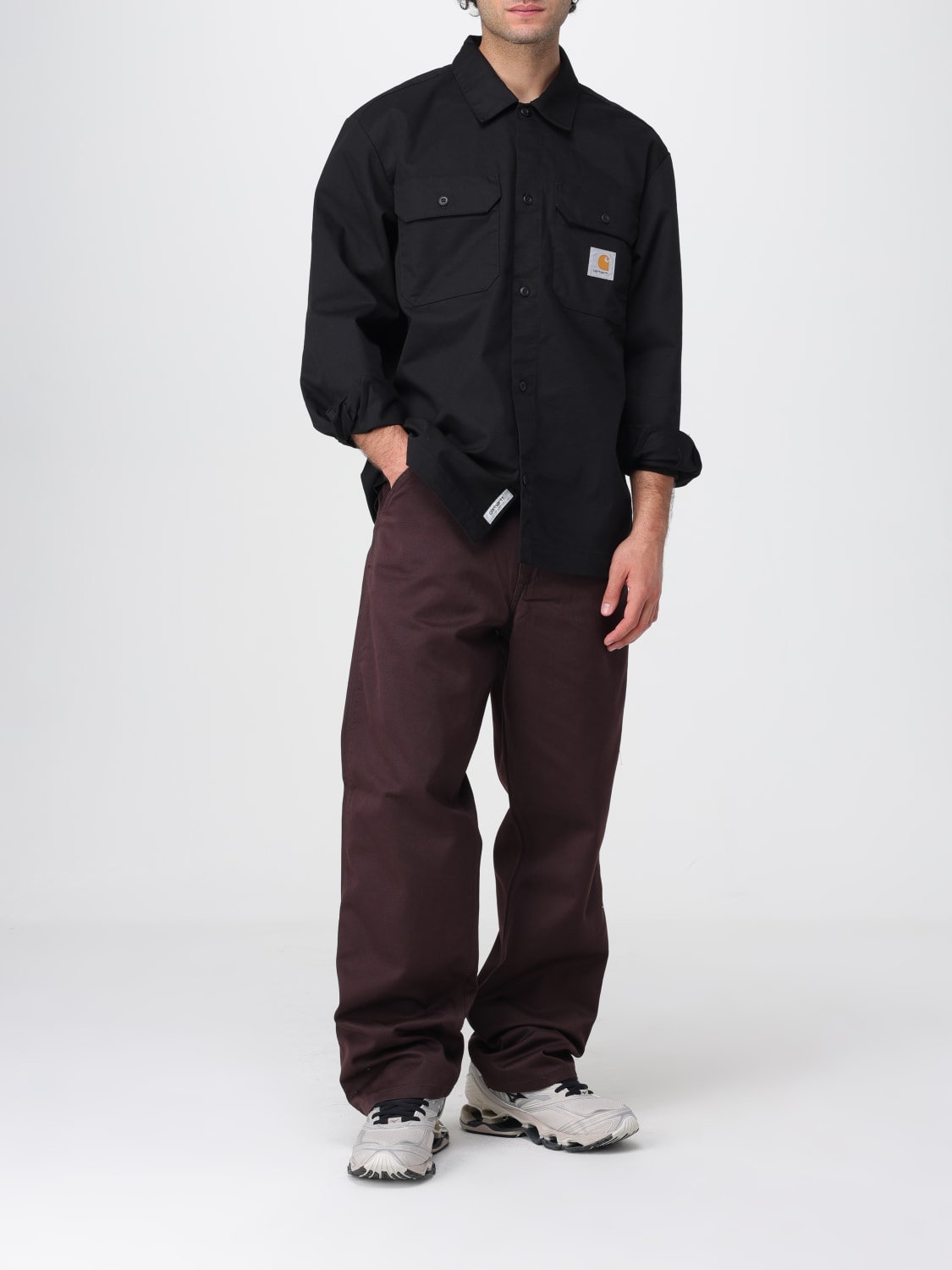 CARHARTT WIP JACKE: Hemd herren Carhartt Wip, Schwarz - Img 2