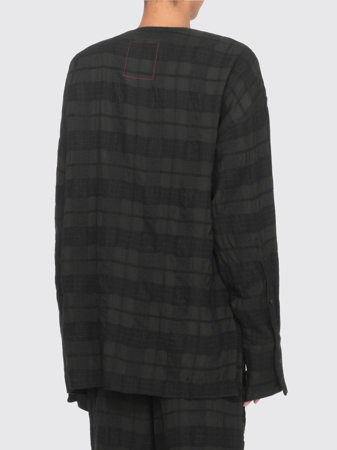 UMA WANG HEMDBLUSE: Hemdbluse damen Uma Wang, Schwarz - Img 4