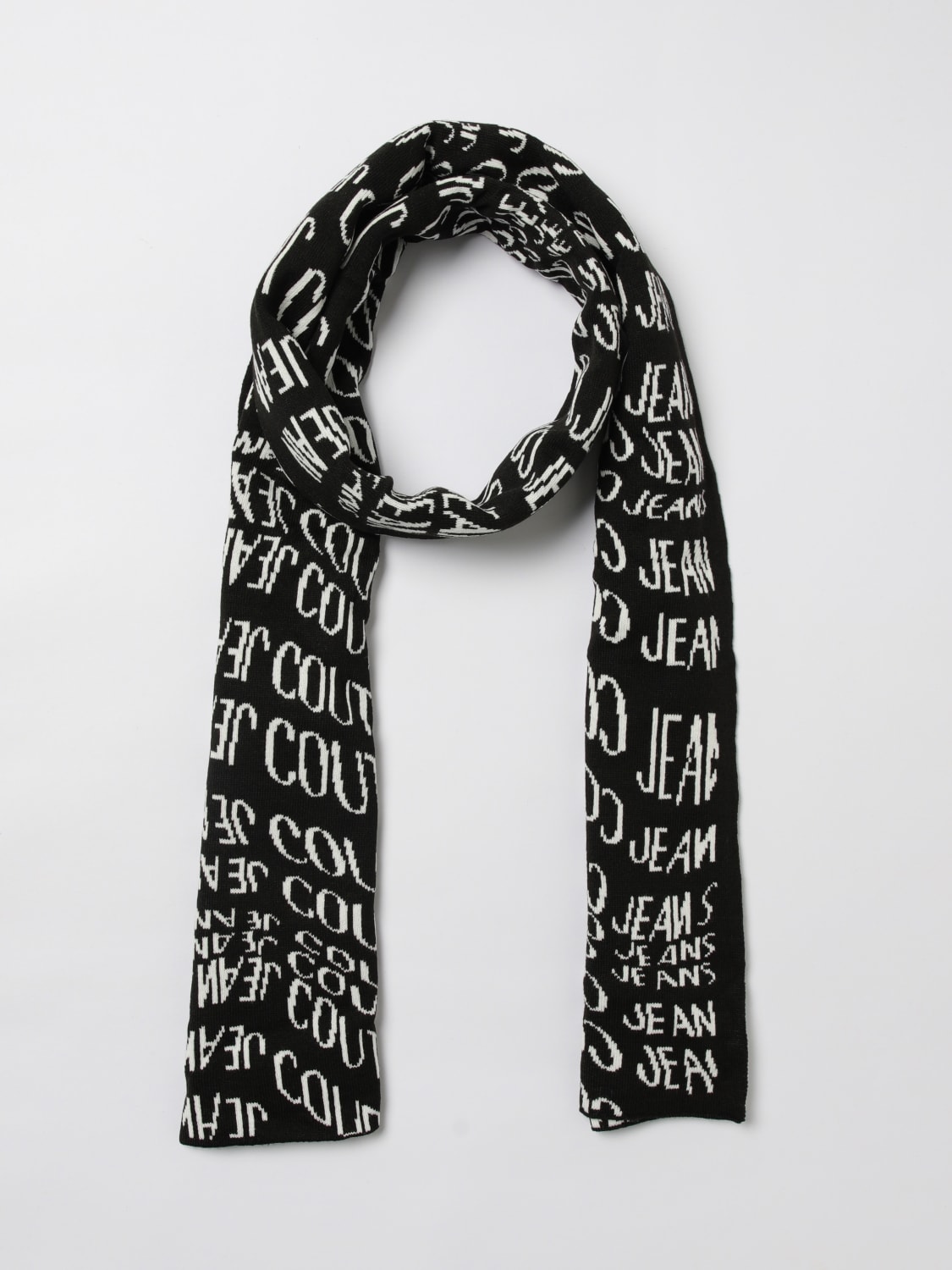VERSACE JEANS COUTURE SCARF: Scarf woman Versace Jeans Couture, Black - Img 2