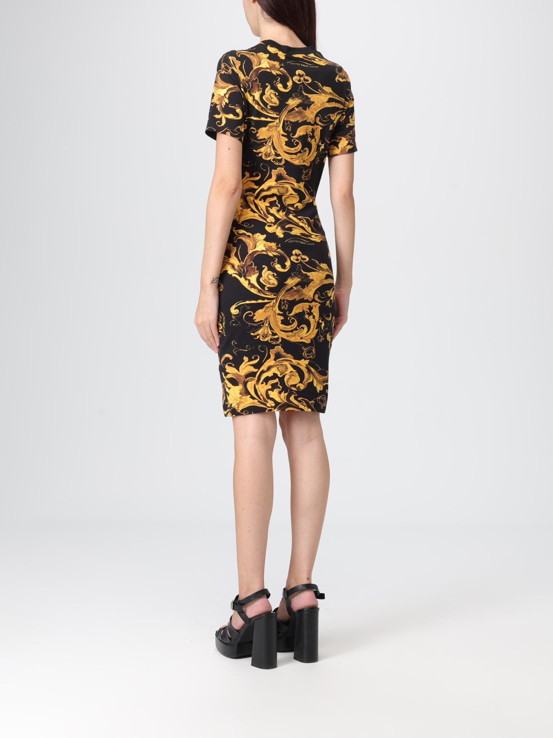 VERSACE JEANS COUTURE DRESS: Dress woman Versace Jeans Couture, Black - Img 2