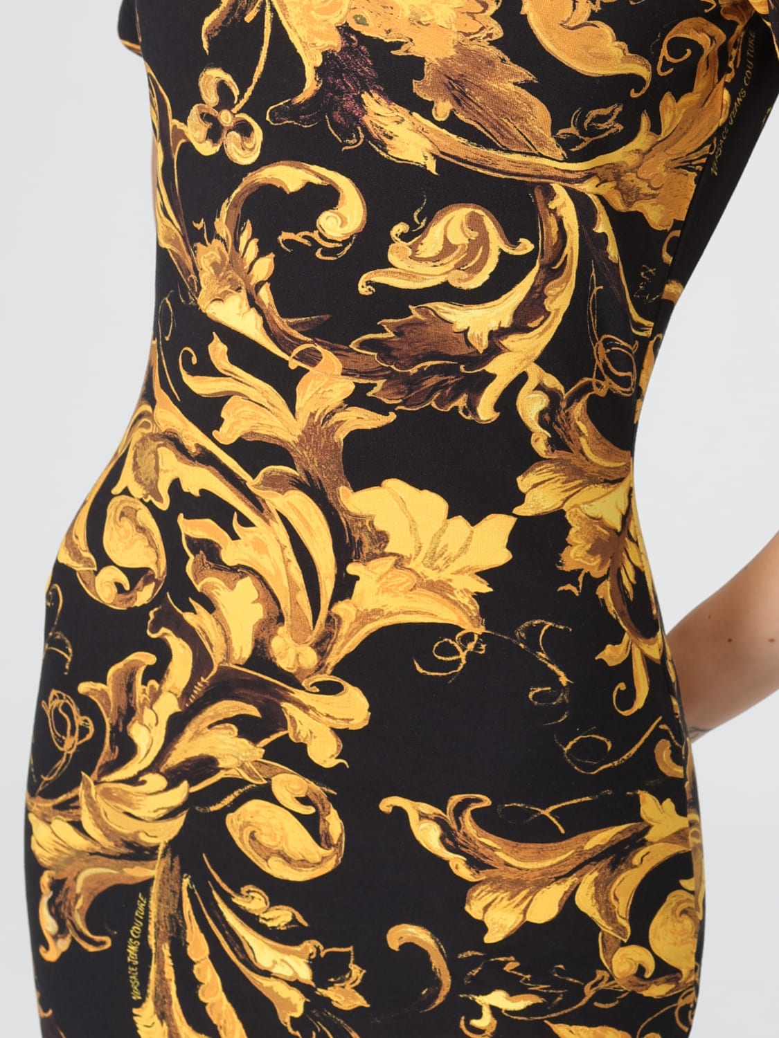 VERSACE JEANS COUTURE DRESS: Dress woman Versace Jeans Couture, Black - Img 3