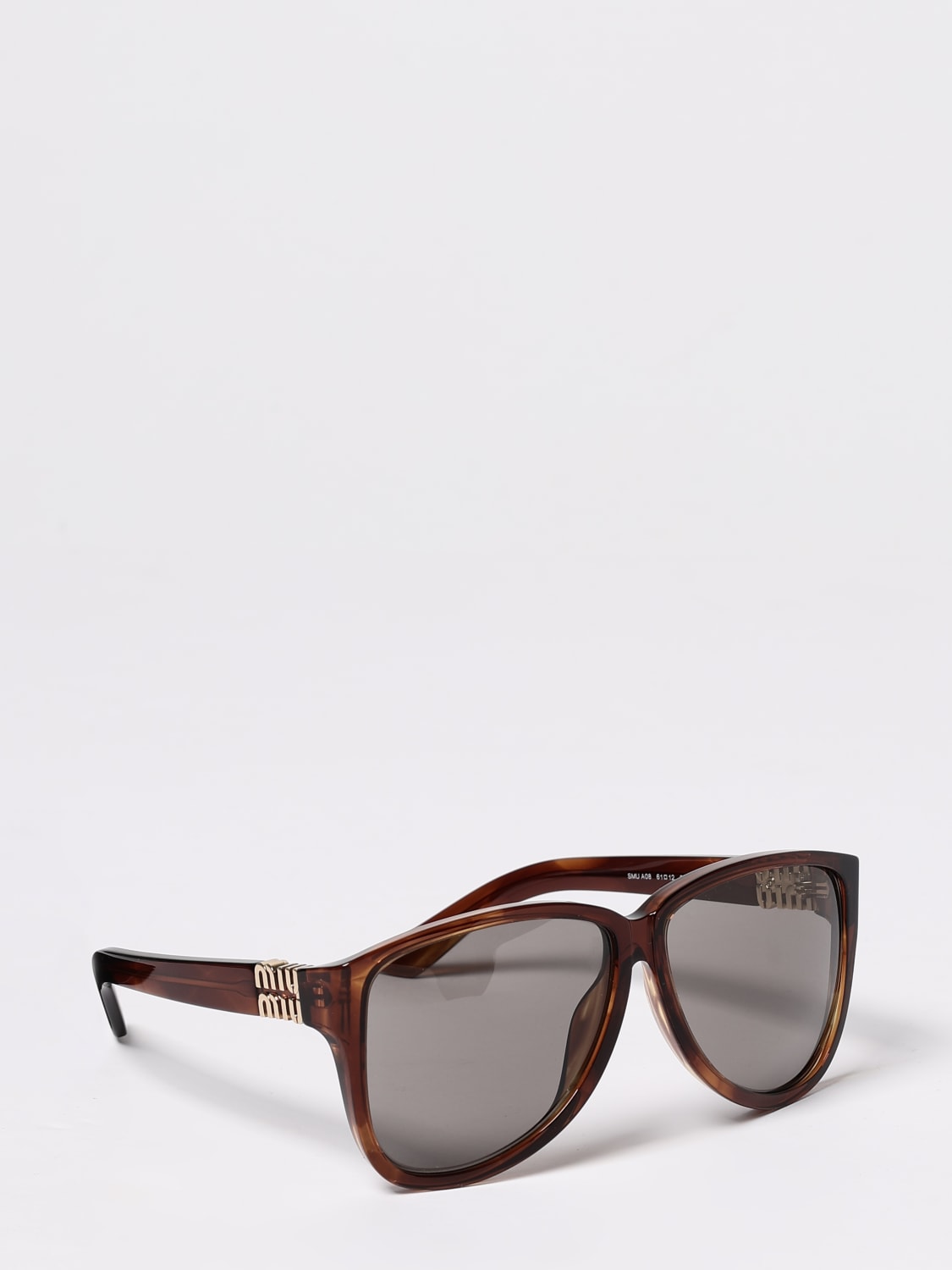 MIU MIU SUNGLASSES: Sunglasses woman Miu Miu, Tobacco - Img 1