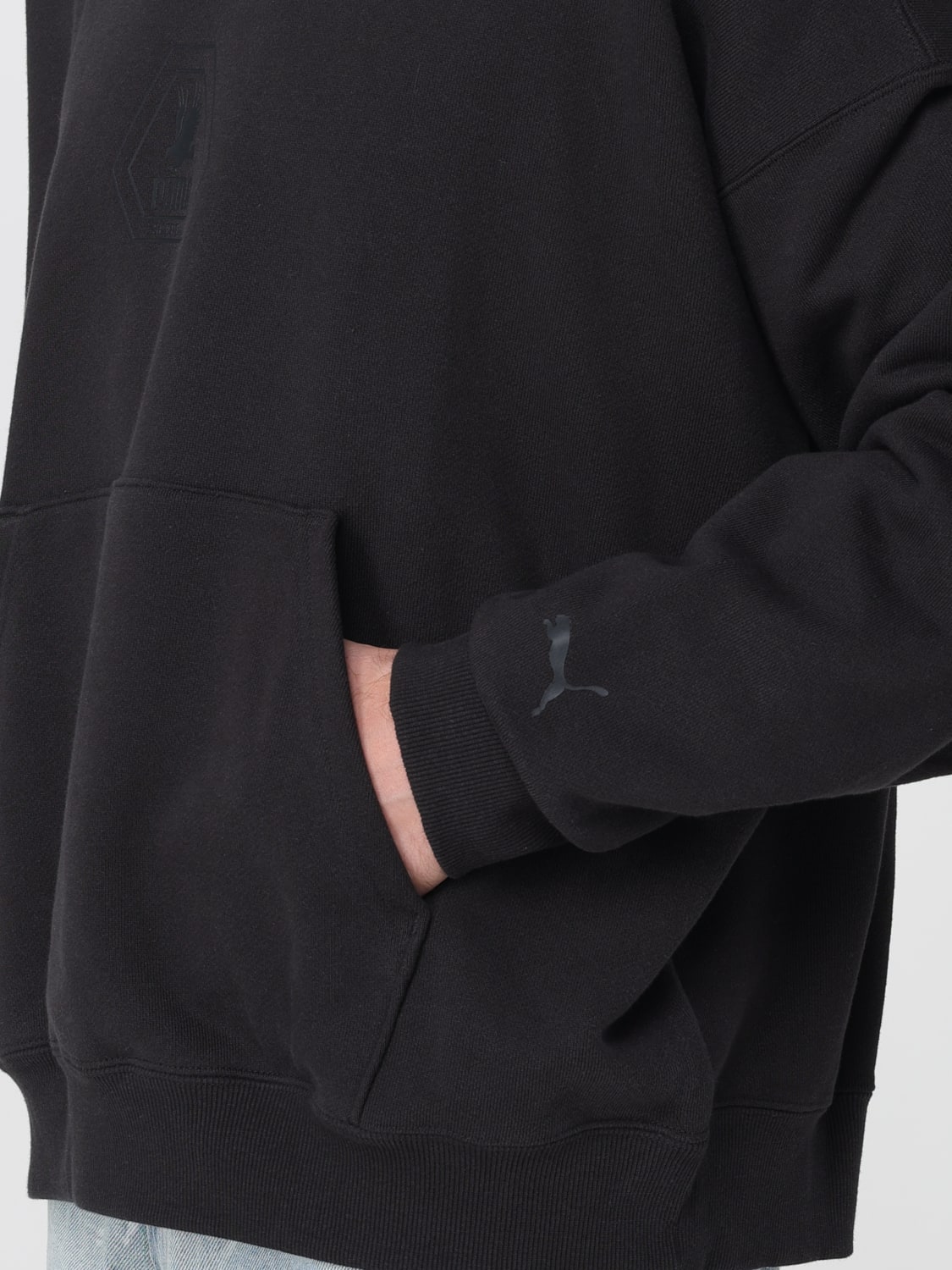 PUMA SWEATSHIRT: Sweatshirt men Puma, Black - Img 4