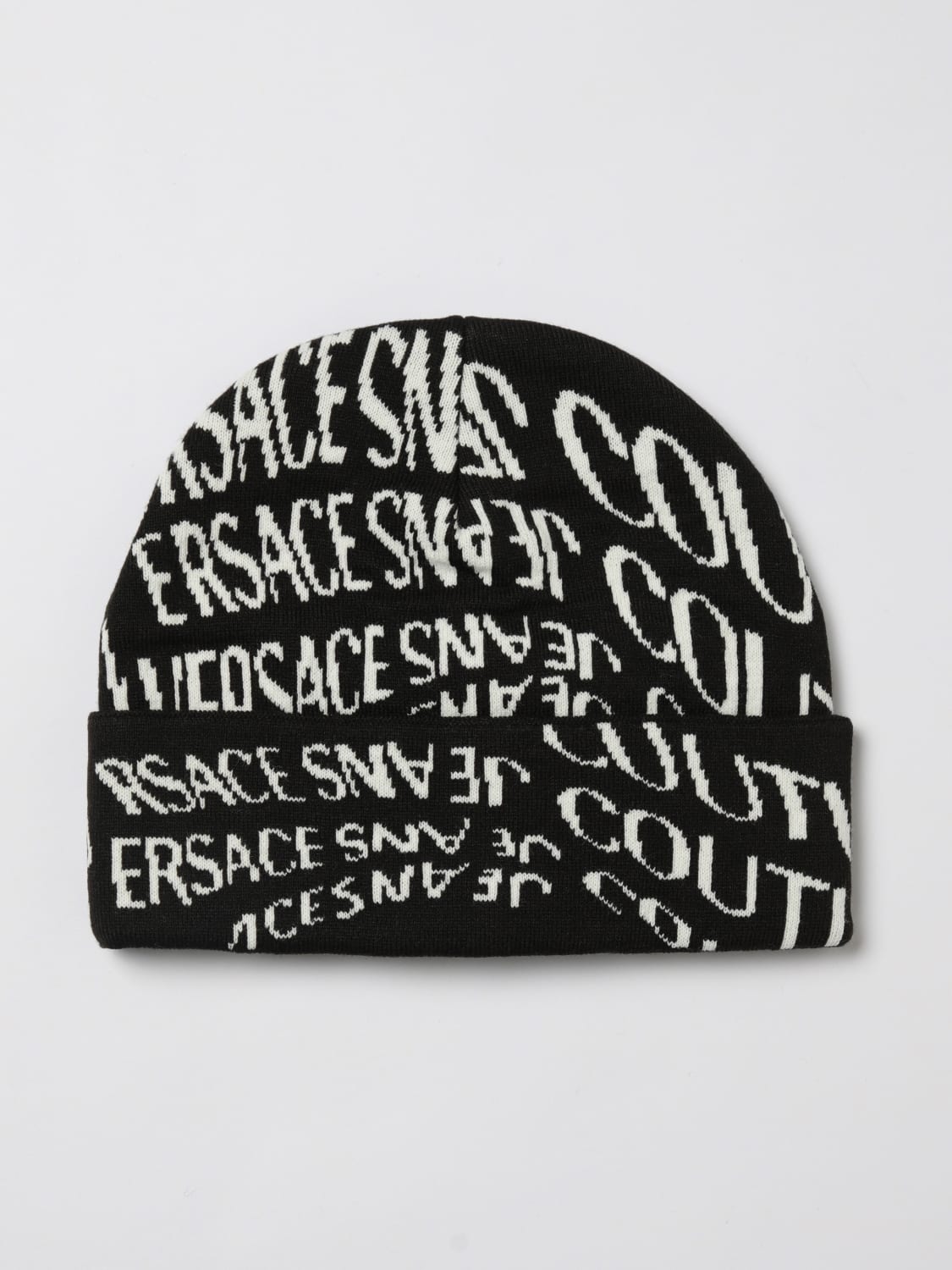 VERSACE JEANS COUTURE HAT: Hat men Versace Jeans Couture, Black - Img 1