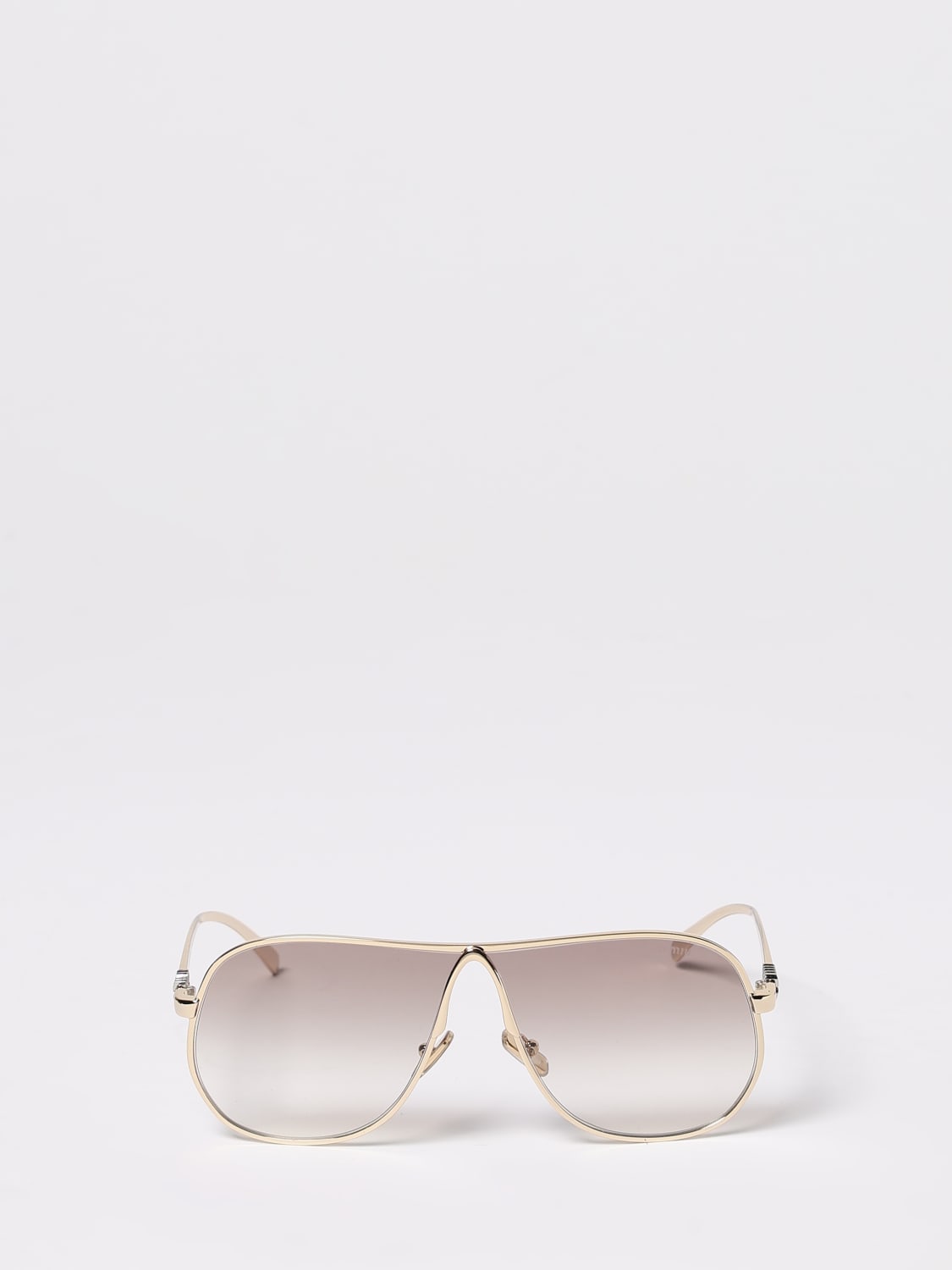 MIU MIU SUNGLASSES: Sunglasses woman Miu Miu, Gold - Img 2