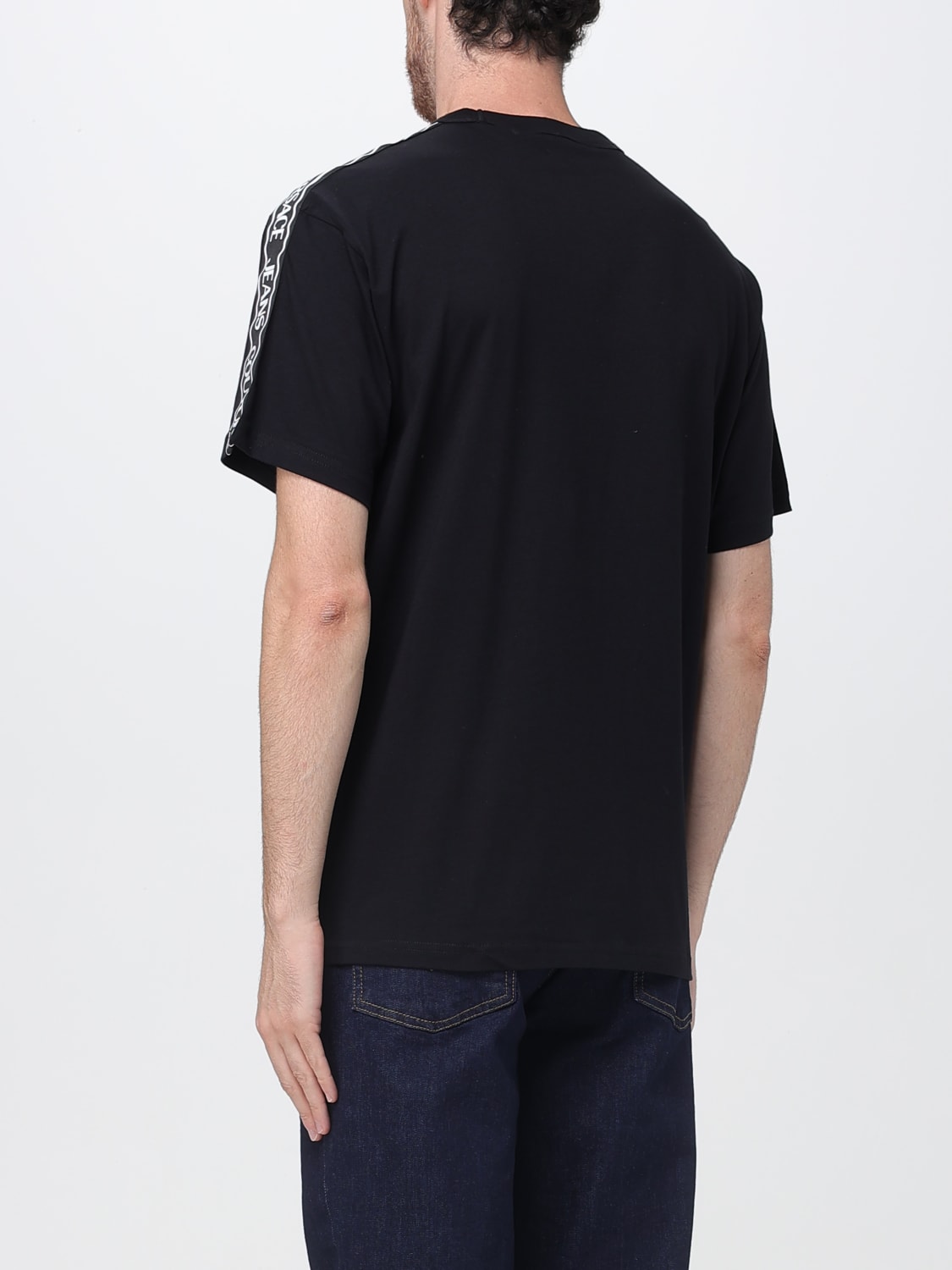 VERSACE JEANS COUTURE T-SHIRT: T-shirt men Versace Jeans Couture, Black - Img 2