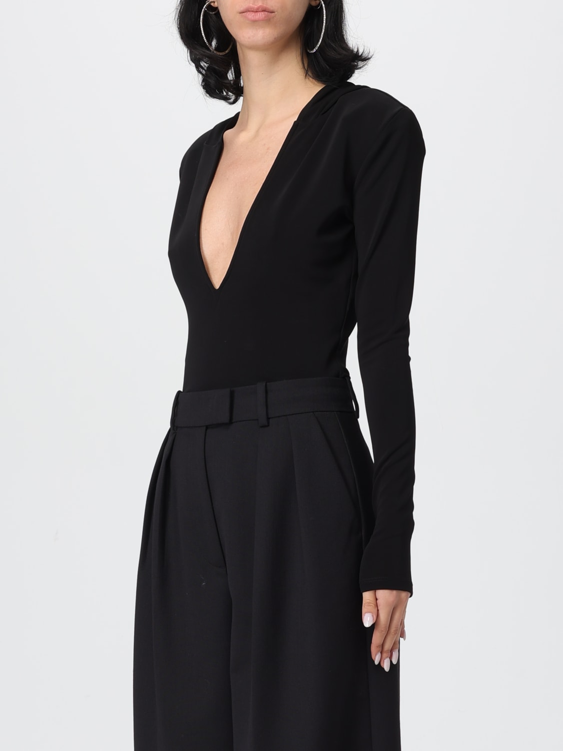 MUGLER TOP: Body femme Mugler, Noir - Img 4